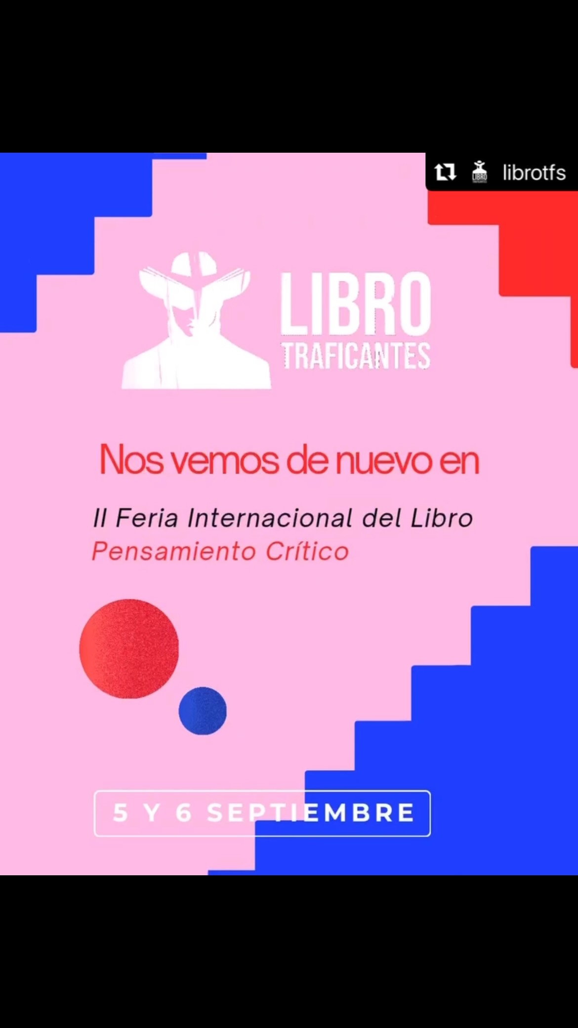 Encuentra algunos títulos de @abismoseditorial en la @filpec_ 😍😍😍
・・・
¿Ya tienes plan para este fin de semana? ¡Nosotrxs sí y queremos verte allá! 📚🧠🔥
Este sábado 5 y domingo 6 de septiembre, @librotfs se desplaza a la 3ª Feria Internacional del Libro de Pensamiento Crítico.
Llevaremos una selección bien cuidada de nuestro catálogo: ensayo crítico, teoría disidente, narrativa queer, lenguas originarias, novedades independientes y publicaciones artesanales que rompen con el canon comercial.
Pásale a nuestro stand (2do piso, 2) a saludar, chacharear joyitas, debatir un rato y llevarte tus próximas lecturas indispensables.
🗓️ ¿Cuándo?: Sábado 5 y Domingo 6 de septiembre
🎟️ Entrada: Libre y para todo público
¡Caile a armar tu botín de libros independientes este fin de semana! 🏃🏽♂️📖⚡
.
.
.
.
.
.
.
#LibroTraficantes #PensamientoCritico #plandefinde #ResistenciaCultural LibreriasIndependientes