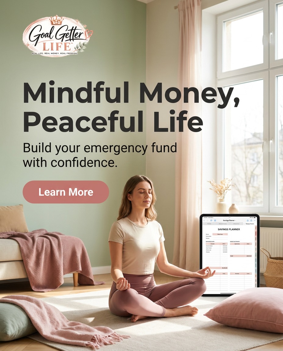 Mindful saving creates peace. Build your emergency fund with intentional, calm financial habits today. 🧘
#GoalGetterLife #MoneyMindset #FinancialFreedomForWomen #BudgetWithPurpose
