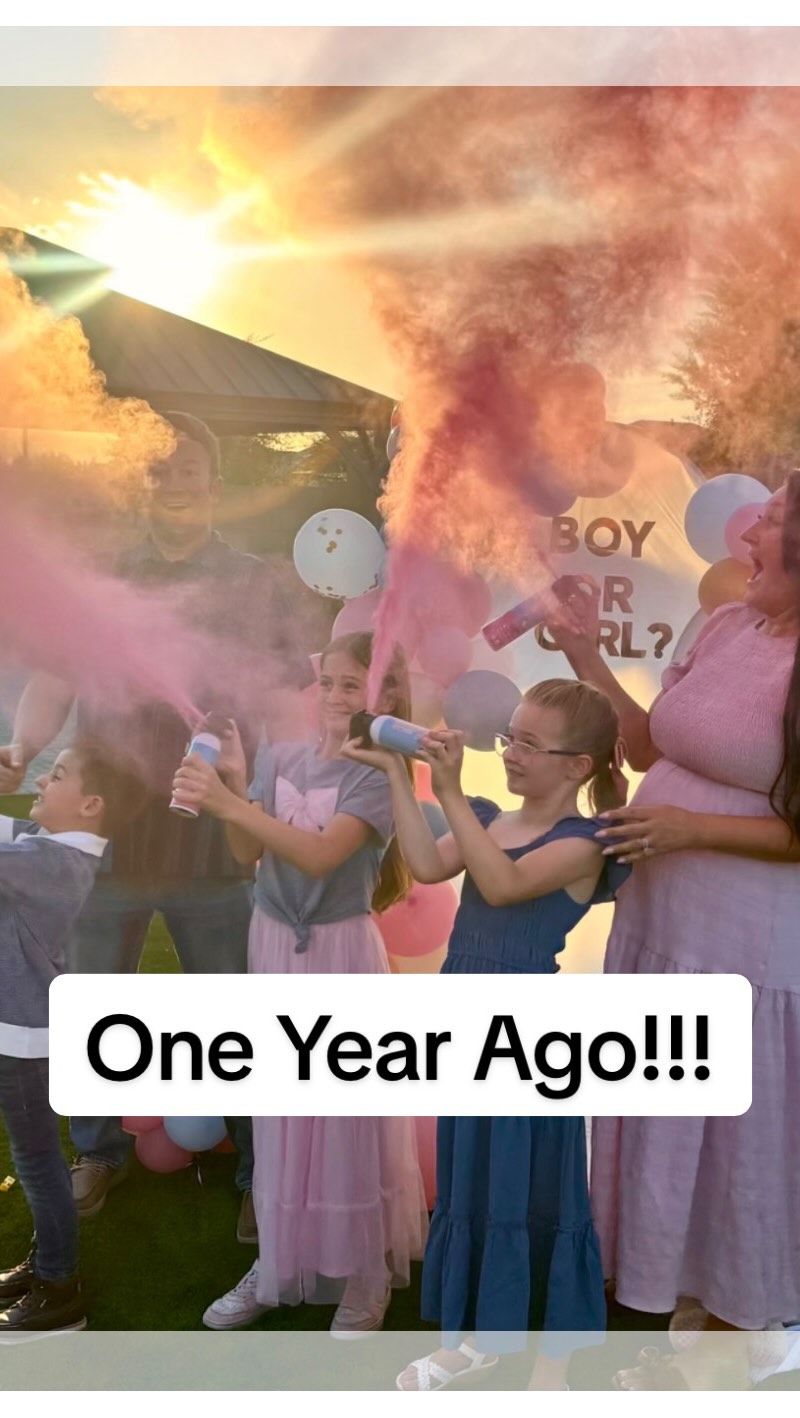 One year ago we found out we were having a baby girl! Iris has changed our world and we couldn’t imagine life without her!
#DeckedOutDad #baby #genderreveal #Iris #1yearago