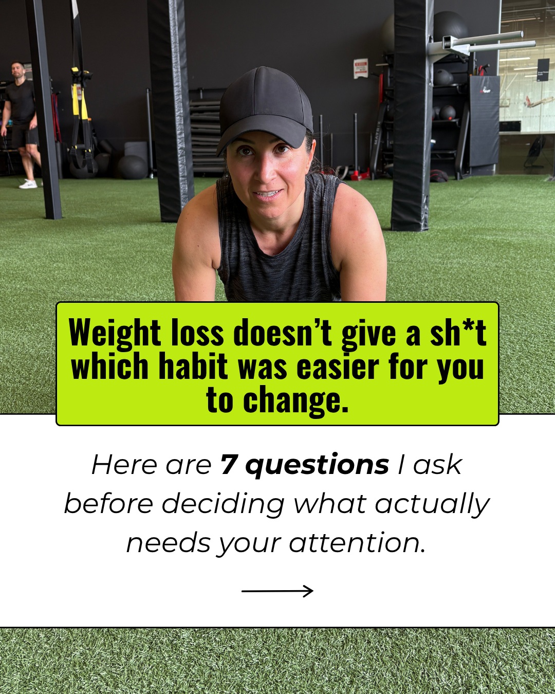 Weight loss doesn’t give a shit which habit was easiest for you to change.
It responds to what’s actually happening across your day.
So yes, cutting out the junk might help.
Walking more might help.
Eating more protein might help.
But doing three more “healthy things” isn’t automatically the same as working on what matters most.
And when you’re already juggling work, family, appointments, meals and everyone else’s needs, the answer sure as hell isn’t:
“Here are six more things to work on.”
You don’t need to fix everything.
You need to figure out what’s making everything else harder.
Because sometimes one change makes three others easier.
That’s where I’d start.