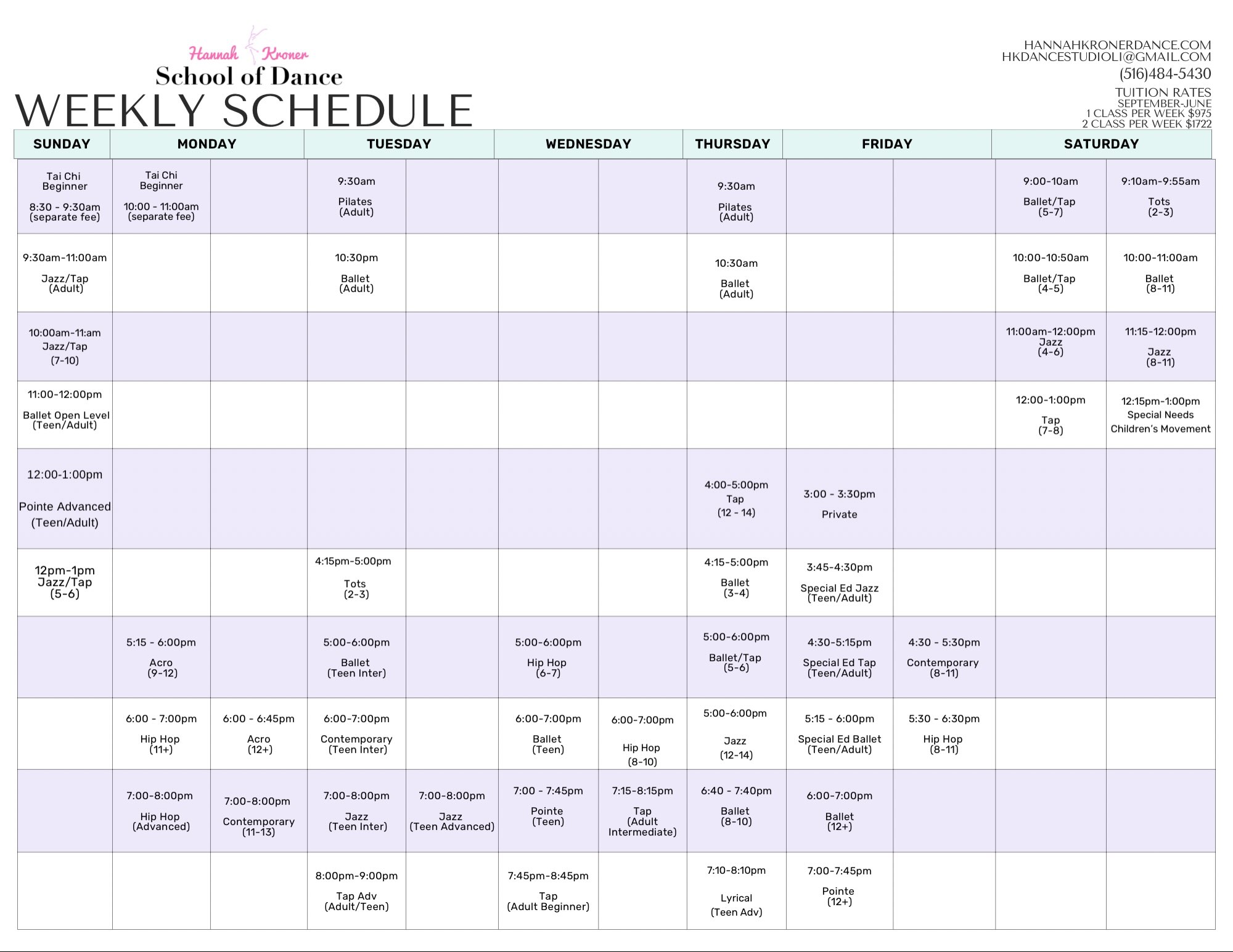 One week until we start our 79th session! Are you signed up yet?! Email us!