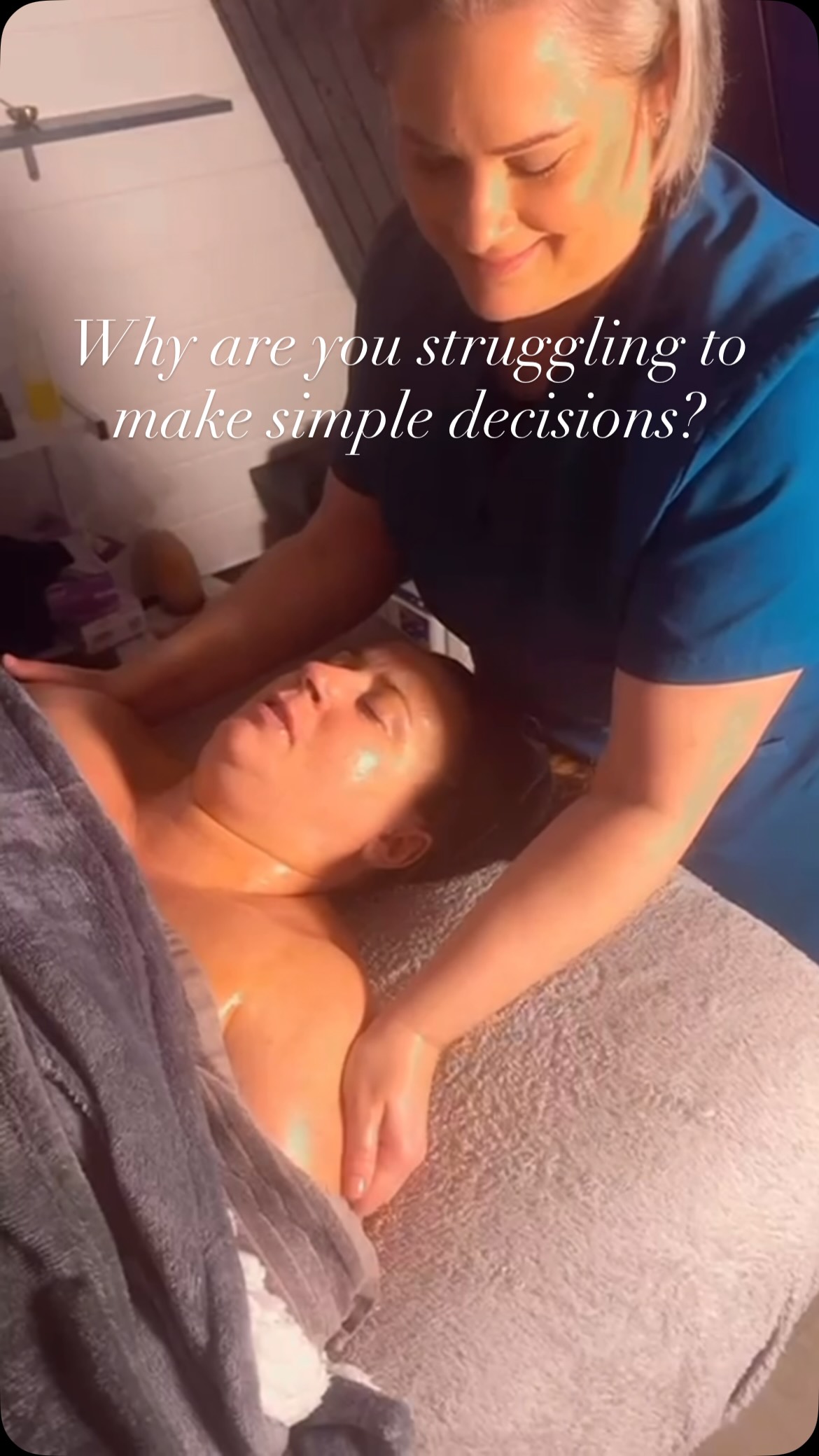 Do you ever feel like your one more decision away from loosing your head?
Even the smallest decision becomes overwhelming at times.
Your stress has reached its limited. Your burnt out but still having to show up and social media has made us think that being successful, liked, capable and together means we battle on and show the world how strong you are!!
It’s just not true, you are more than enough!
BUT
at some point something will give !
My treatments give your racing brain a safe place to calmly refocus, recharge and ring fence you from your normal external demands.
DM now if you relate to these words
Anna ❤️
#mumburnout #leightonbuzzard workingparents #bedfordshire #stress