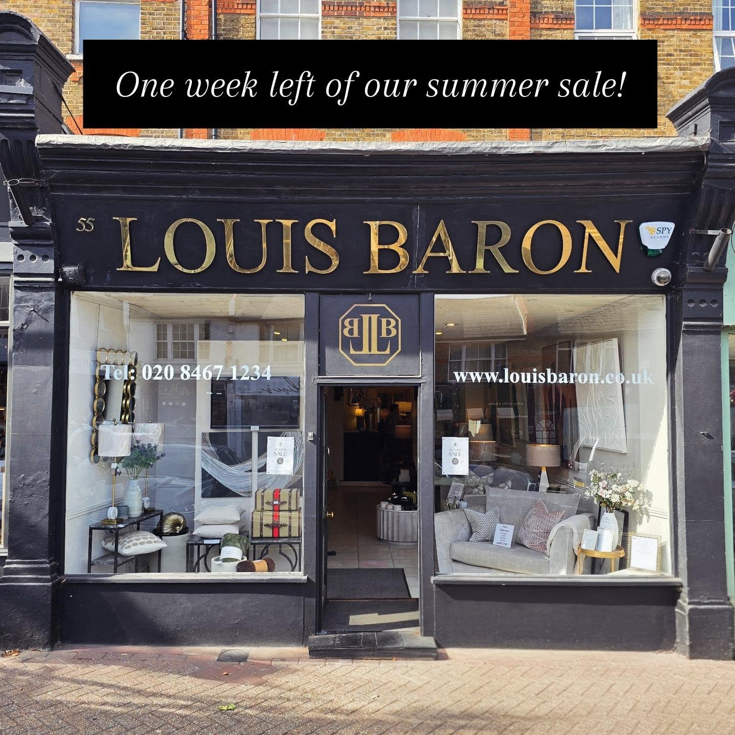 End-of-season savings are almost over! 🛍️
Upgrade your space with our summer offers before the season shifts. Visit us in-store to catch these deals while they last. 🛋️🌿
Our sale will officially end on Saturday 12th September at end of business.
#SummerSale #FinalClearance #HomeFurnishings #ShopLocal #chislehurst