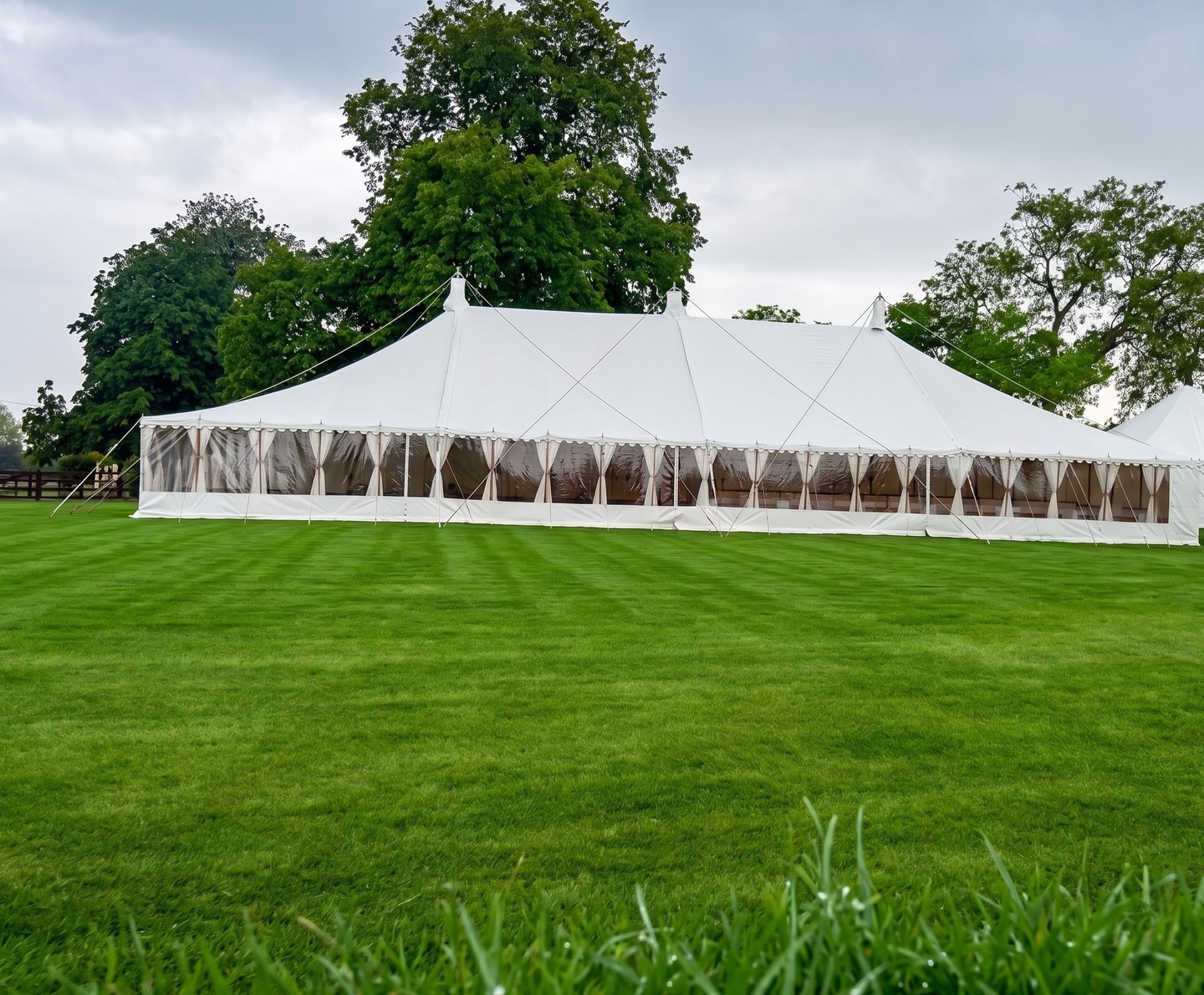 Set and ready for the big day 🤍
Our 80' x 40' traditional marquee, pitched and ready on a beautiful Cambridge lawn ahead of a very special wedding.
There's something we love about this moment, before the flowers, the tables and the guests arrive, when the marquee is standing tall and the excitement is just beginning to build.
A classic silhouette that never goes out of style.
If you're planning a wedding and dreaming of a traditional marquee, we'd love to help bring it to life. Why not get in touch to start planning your special day?
📞 01638 743860
#traditionalmarquee #marqueewedding #cambridgewedding #weddingmarquee #marqueehire #englishwedding #weddinginspiration #luxuryweddings #summerwedding