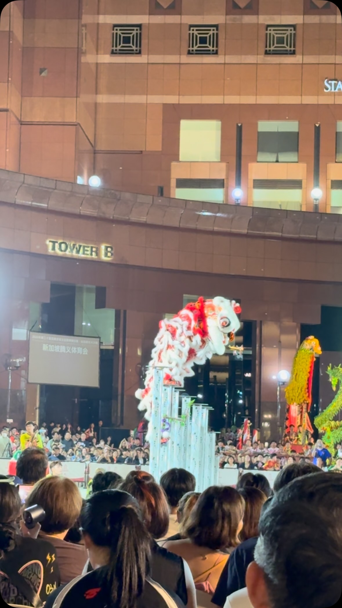 Ngee Ann City Singapore Nationals Day 1. ❤️🎉👏#liondance #liondancers #competition #singapore #ngeeanncity