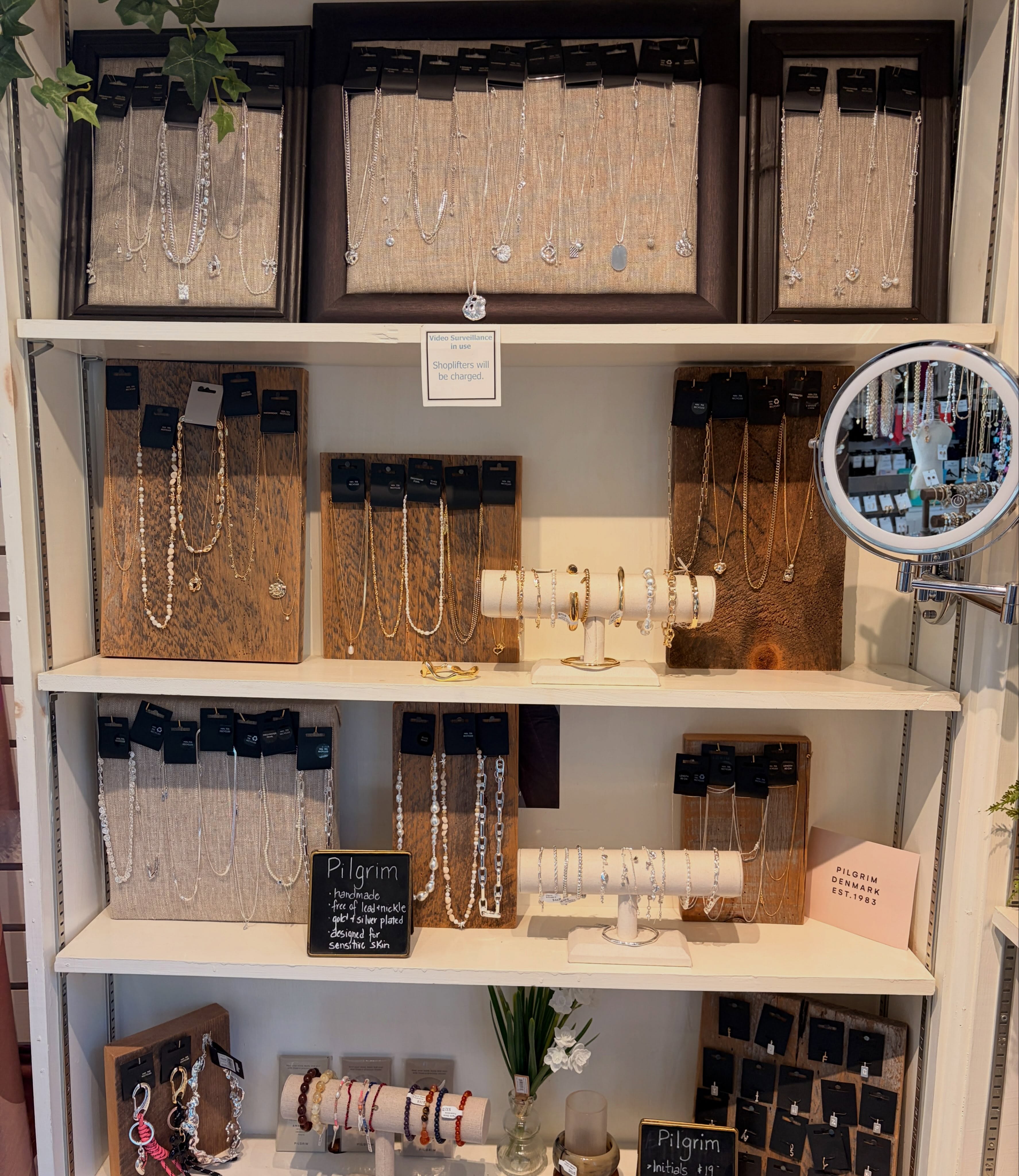 We unpacked a selection of Pilgrim jewelry last week. There are some lovely new pieces in both gold & silver. Pop in today 10-5 to have a peek.