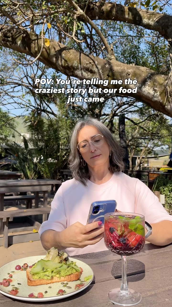 “And then I bashed my car at the mall, and my dog got sick, and then my favourite shoes broke… wait are you even listening to me??”
#ballito #restaurant #cafe #brunching #friendshipgoals💕