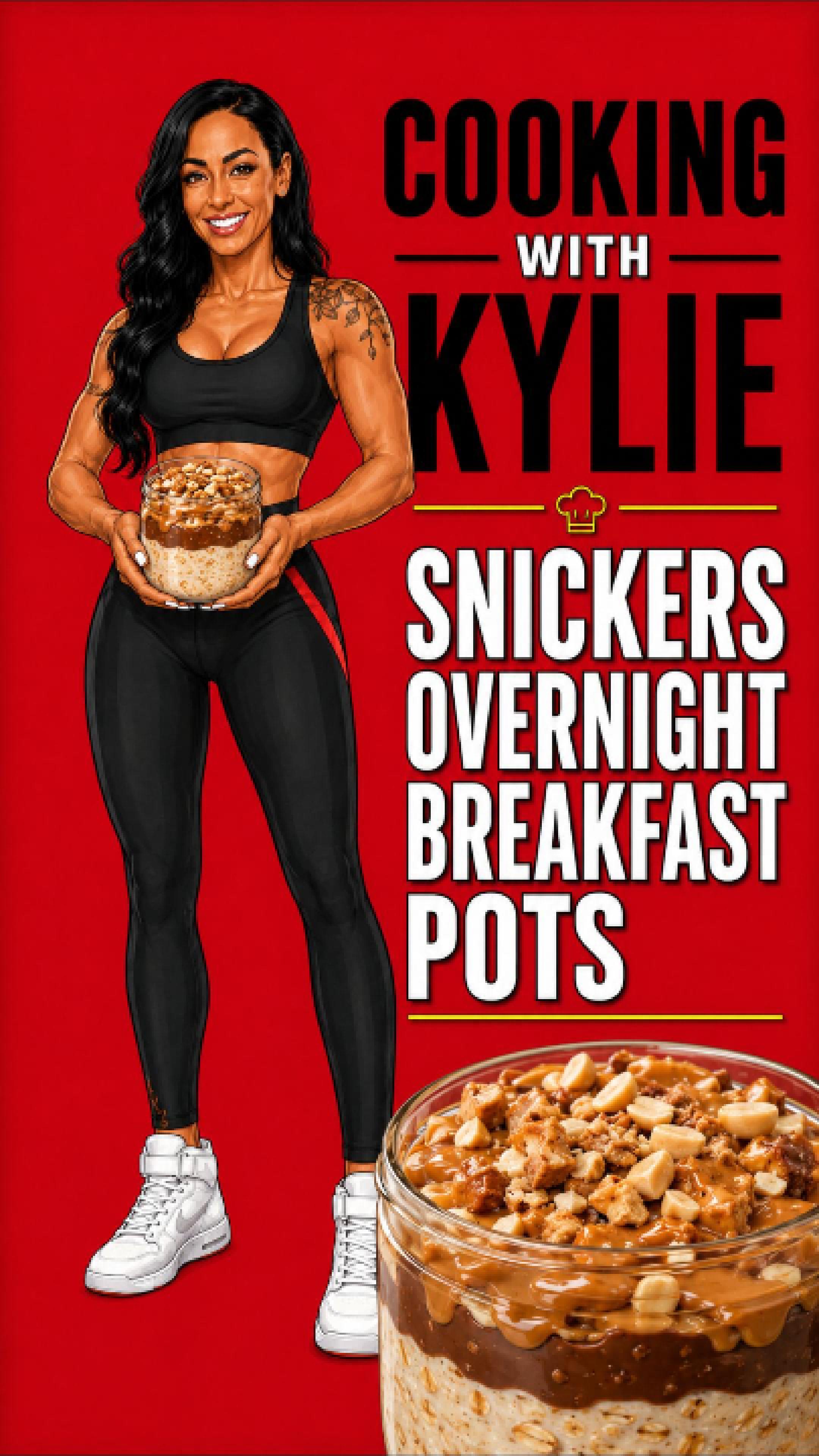 COOKING WITH KYLIE 👩🏻🍳
If you love Snickers but want an easy, high-protein breakfast ready in the fridge… these are for you. 🍫🥜
These Snickers Overnight Breakfast Pots are creamy, delicious and perfect to prep ahead for busy mornings.
They’re from my free Volume 27: Meal Prep Edition in the Strong with Kylie Meal Plan Collection—filled with four easy high-protein recipes to make your week feel a whole lot easier.
Follow me and Comment SNICKERS and I’ll send this recipe straight to you ❤️
#CookingWithKylie #HighProteinBreakfast #OvernightOats #MealPrep #ProteinRecipes #EasyBreakfastIdeas #StrongWithKylie