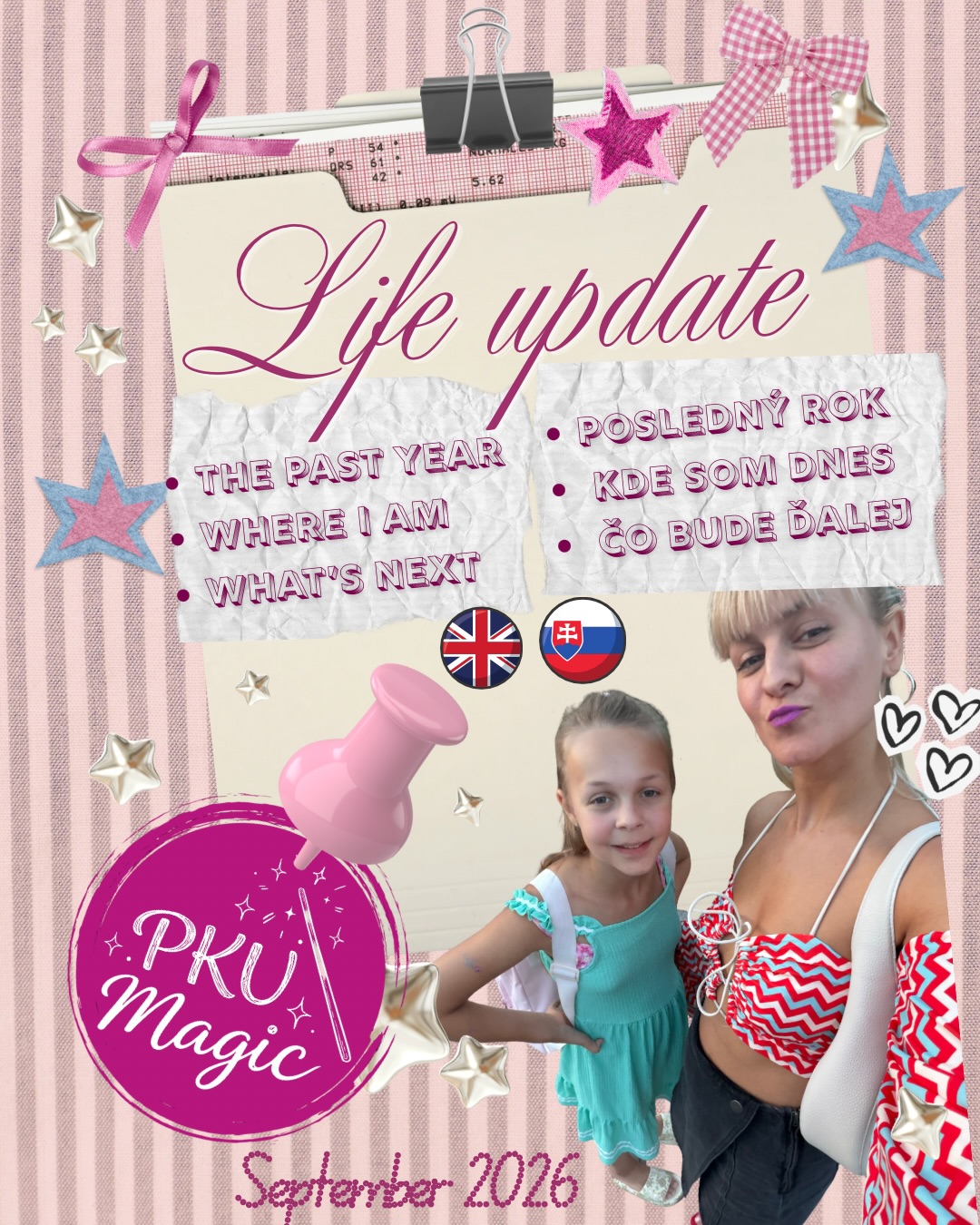 Dnes je DAY 1. 🤍
Oficiálne začínam pracovať na anglickej verzii PKU Magic Cookbook - a prišlo mi to ako ideálny moment na malý life update.
Presne pred rokom som po viac ako 11 rokoch podala výpoveď a ukončila svoju korporátnu kariéru v kybernetickej bezpečnosti.
Odvtedy sa toho veľa zmenilo.
Posledné mesiace priniesli veľa „prvýkrát“ - prvá vydaná kniha, prvá objednávka PKU cupcakes, prvý PKU Magic event a môj prvý reálny catering. 😄
Potom prišlo pomalšie leto.
A dnes ďalšie prvýkrát - DAY 1 anglickej verzie. 🤍
Čo všetko bolo medzi tým - a kde som dnes - nájdete v karuseli. →
A ak ste tu kvôli PKU Magic, napíšte mi, čo vás tu baví najviac alebo čo vás na vašej PKU ceste najviac podporuje. 🤍
🇬🇧Today is DAY 1. 🤍
I’m officially starting work on the English edition of the PKU Magic Cookbook - and it felt like the perfect moment for a little life update.
Exactly one year ago, after more than 11 years, I handed in my notice and left my corporate career in cybersecurity.
A lot has changed since then.
The past few months have brought a lot of firsts - my first published cookbook, my first PKU cupcake order, my first PKU Magic event and my first real catering experience. 😄
Then came a slower summer.
And today, another first - DAY 1 of the English edition. 🤍
What happened in between - and where I am today - is in the carousel. →
And if you’re here for PKU Magic, tell me what you enjoy most or what supports you most on your PKU journey. 🤍
#pku #foodblog #lifeupdate #manyfirsts #manygoals