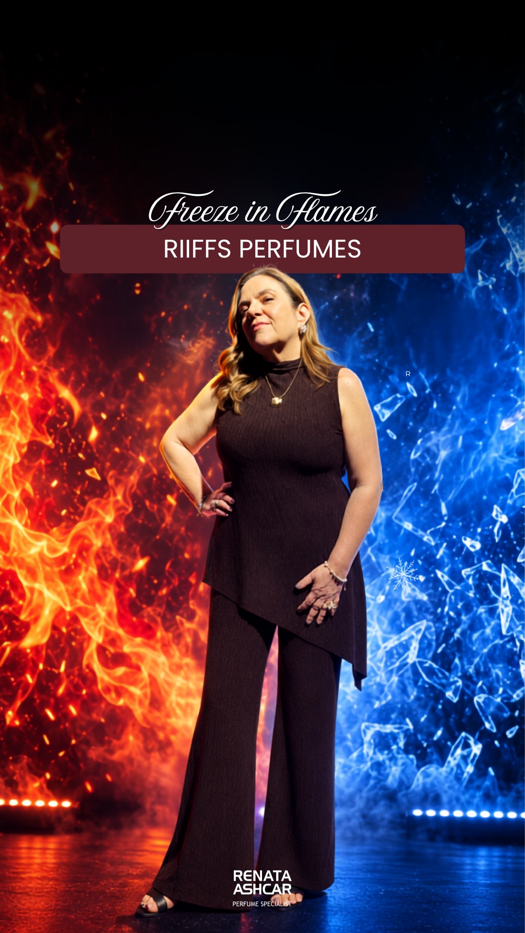 FREEZE IN FLAMES
RIIFFS PERFUMES
💫 Durante a Beauty Fair celebramos vários lançamentos de perfumes no Brasil, e um dos grandes eventos foi a noite organizada pela @riiffs_perfumes_br para apresentar Freeze in Flames.
❄️ Um perfume de contrastes que, depois do frescor gelado, revela uma faceta quente e envolvente.
🔥 Em uma festa incrível, toda construída para traduzir a proposta do perfume: primeiro, o frescor gelado; depois, o calor que começa a aparecer na pele.
🌿 Essa dualidade aparece em toda a construção da fragrância, que traz o frescor de ingredientes como hortelã, chá, lavanda, sálvia e o acorde de floco de neve e, em contrapeso, o calor do âmbar, do cedro e do musk.
✨ Pudemos vivenciar uma experiência incrível que transitou entre esses dois opostos em uma noite memorável!
@riiffs_perfumes_br
#FreezeInFlames #RiiffsPerfumes #BeautyFair #Perfumes #Perfumaria