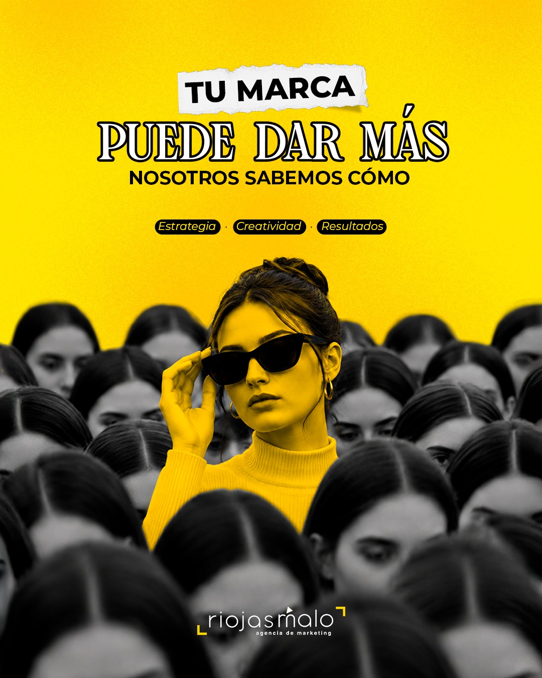 Tu marca puede tener un gran producto, años de experiencia y muchísimo potencial, pero necesita una estrategia que haga que los demás también lo vean.
Ahí entramos nosotros 💛
Hablemos de lo que podemos hacer por tu marca.