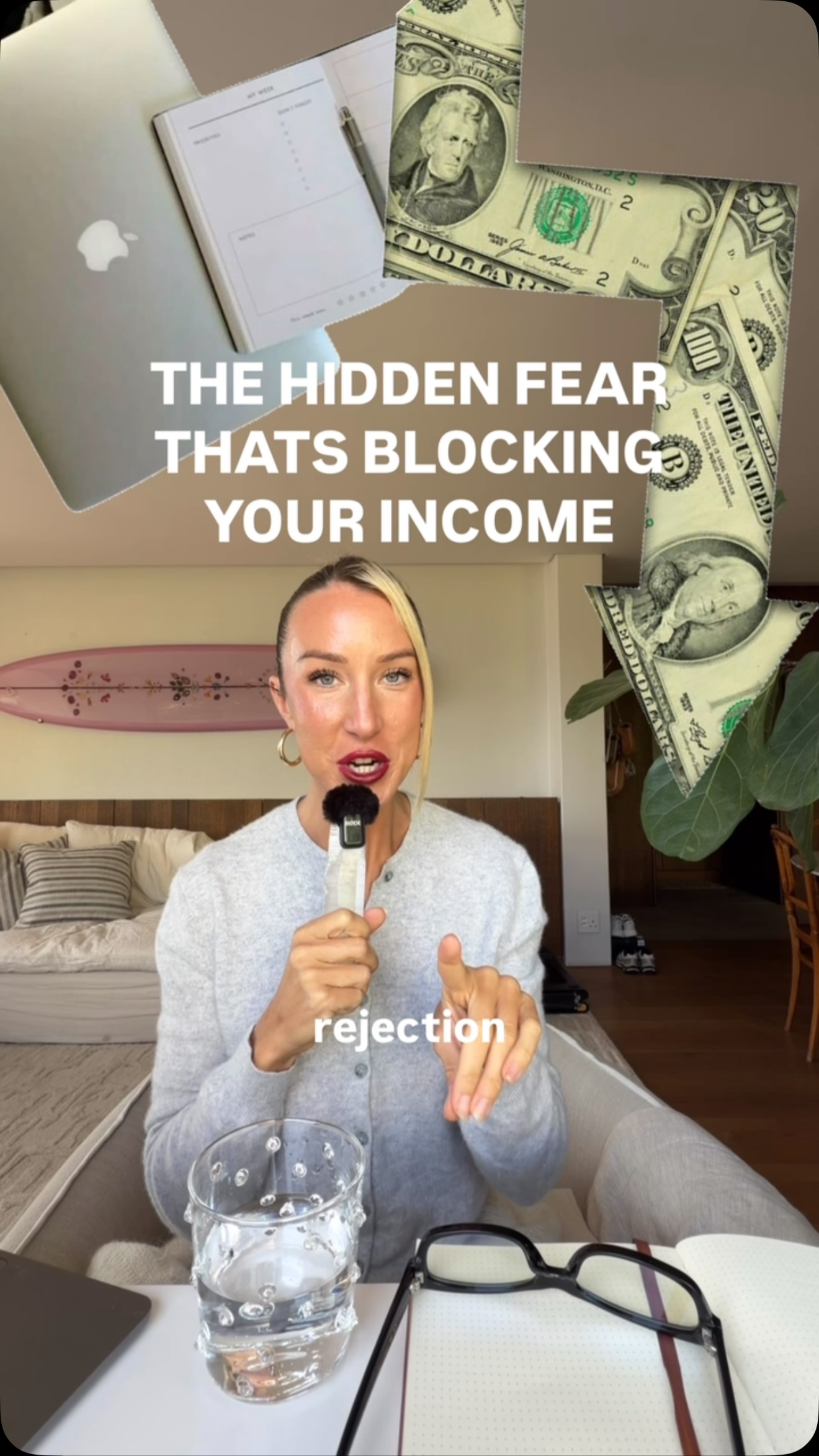 Your fear of rejection might be costing you money.
I’ve been an entrepreneur for 7 years and have made $3.2M online in the past 3.5 years.
And after working with thousands of entrepreneurs, this is one of the biggest subconscious blocks I see.
Because if you’re afraid of rejection, you’ll subconsciously build your business around avoiding it.
You water down your content.
You overthink what people will think.
You hold back from selling.
You people please.
You make yourself smaller so you don’t risk being rejected.
I call it the glass seed.
Instead of removing the piece of glass, we put a Band-Aid over it and spend our lives making sure nobody touches it.
But deep down, what you actually want is to be fully seen, fully expressed and fully accepted.
So the answer isn’t always more strategy.
Sometimes you need to clear the root.
Because when you no longer fear rejection, you can finally show up as ALL of you.
And that changes your visibility, your sales and your income.
SAVE THIS.
And if you want to clear your fear of rejection using my Clear the Fear method, comment HS APP.
It takes 22 minutes.
If you want more spiritual ways to make more money and build your business with ease, follow along.
I GOT YOUUU BABY 🤍