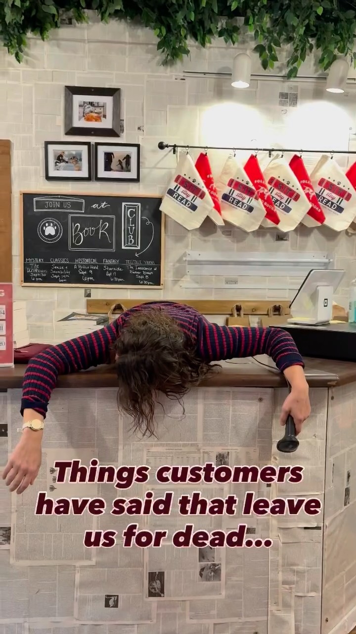 All jokes aside, we love our customers! If you’ve been one time or 100 times, you’re the reason we’re still here.🥹📚🫶🏻
Inspired by @bigdoorcoffeehouse