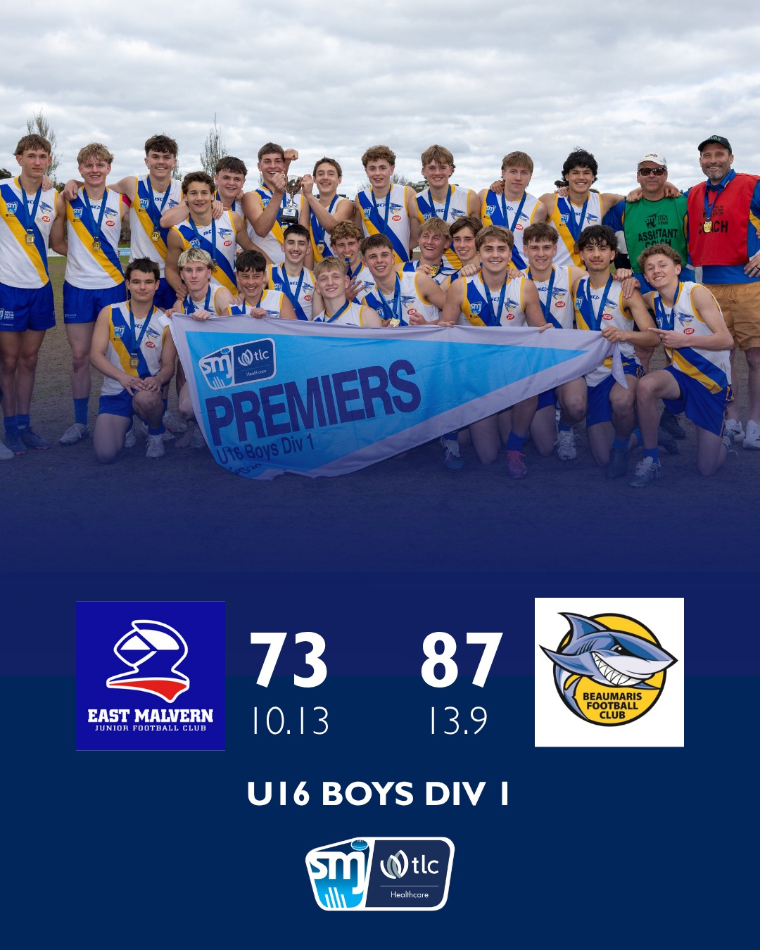 Congratulations to our 2026 U16s Premiers! 🏆
#itsaboutthekids