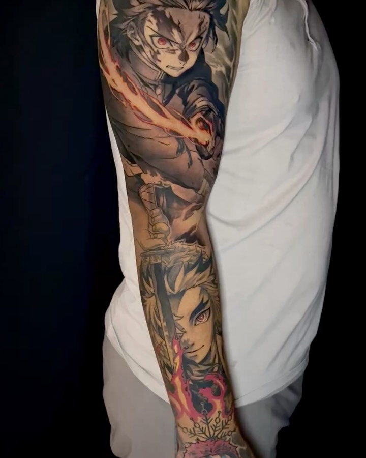 Some major progress made on this sleeve by Ignacio
@ink.by.ignacio
To Book With Ignacio
Request an Appointment at
TitanTattooNashville.com