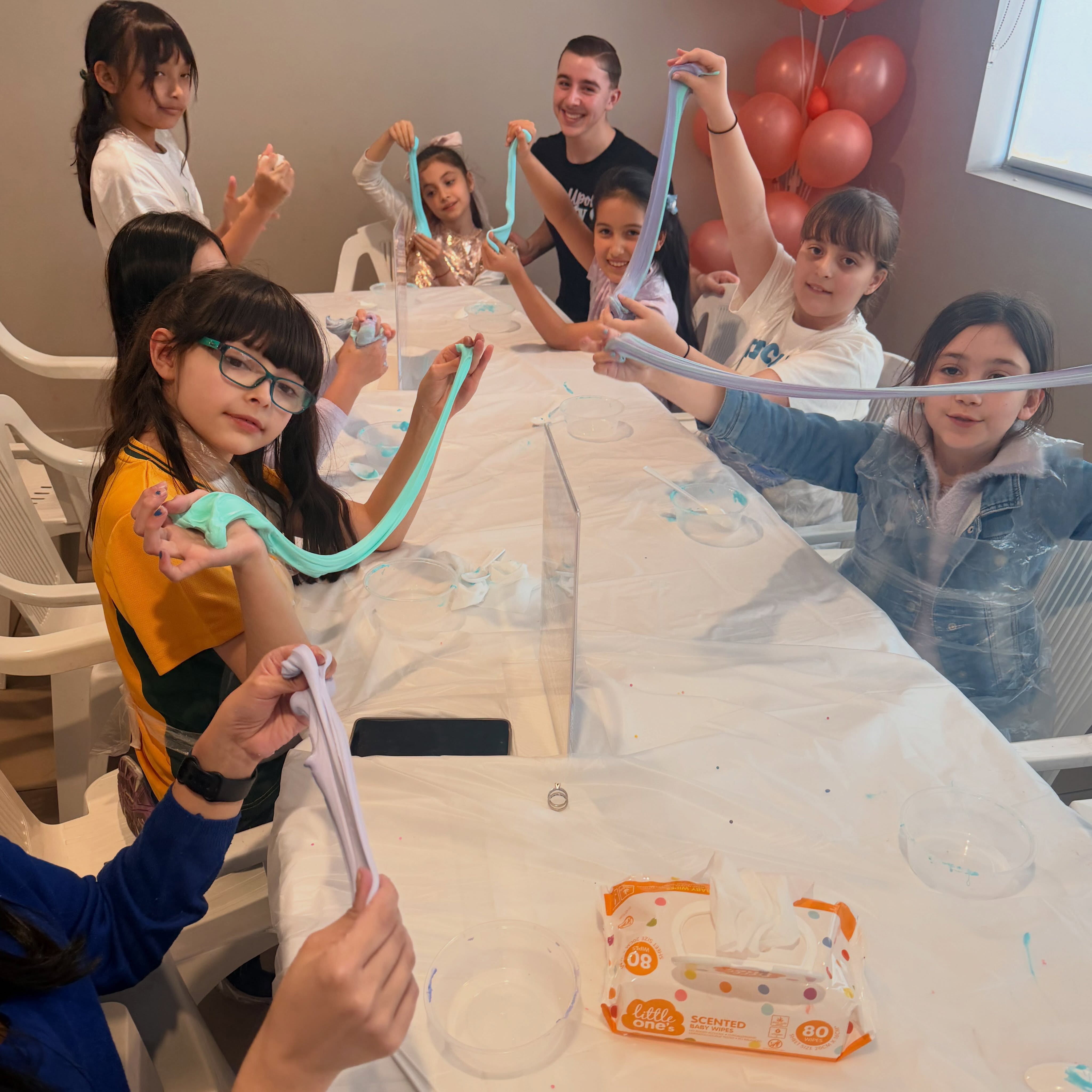 A little look inside one of our slime parties! 🧪✨
Each child creates their own colourful slime to take home, with our host guiding the fun from start to finish 💗
Check your date and secure your party today!
🌐 wishuponapartyco.com.au
📞 0400 845 792
