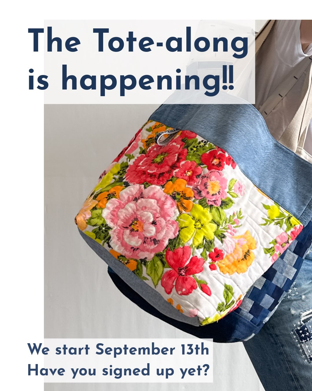 Oh boy was I supposed to post this last week and I sure didn’t 😅. The Totepack sew-along (the Tote-along) kicks off live this Sunday Sep. 13th!! Are you signed up?? If not, comment “TOTEPACK” and I’ll send you the link.
All you will need is the pattern and a willingness to try something new and build some great skills ☺️.
If you can’t make it to the kick-off, no problem, it will be recorded. And while I’ll be sending weekly videos and tips, you can still work at your own pace. This will just give you a bit of extra support.
I can’t wait to see what everyone makes! Including me… I still haven’t decided what mine is going to look like. I might need help deciding that on Sunday.