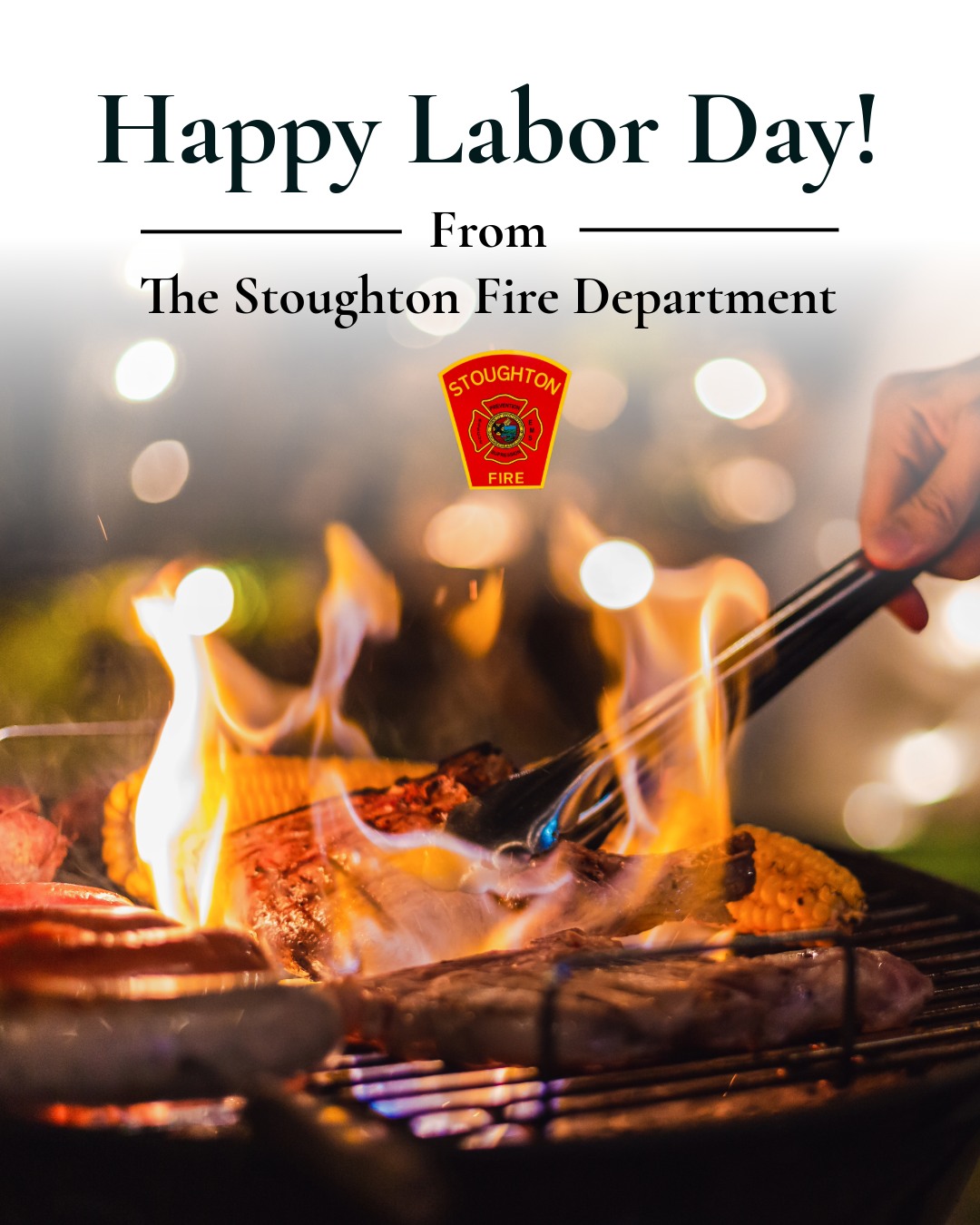 The Stoughton Fire Department wishes you and your family a safe and happy Labor Day!
#SFD #HappyLaborDay