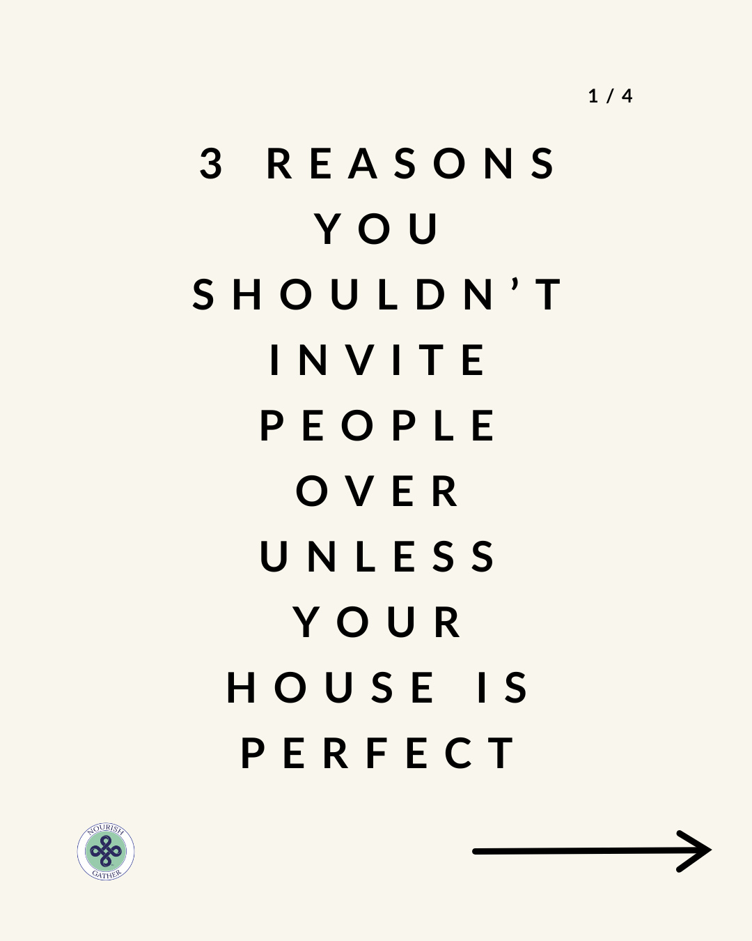 There aren’t any.
Somewhere along the way, we turned having people over into a performance.
The house has to be clean, the food has to be impressive and the table has to look a certain way.
It doesn’t.
People remember how they felt in your home not if your counters are clear.
Connection does not require perfection.
Invite them over anyway.
Tell me what's the first thing you clean when you find out people are coming over?
