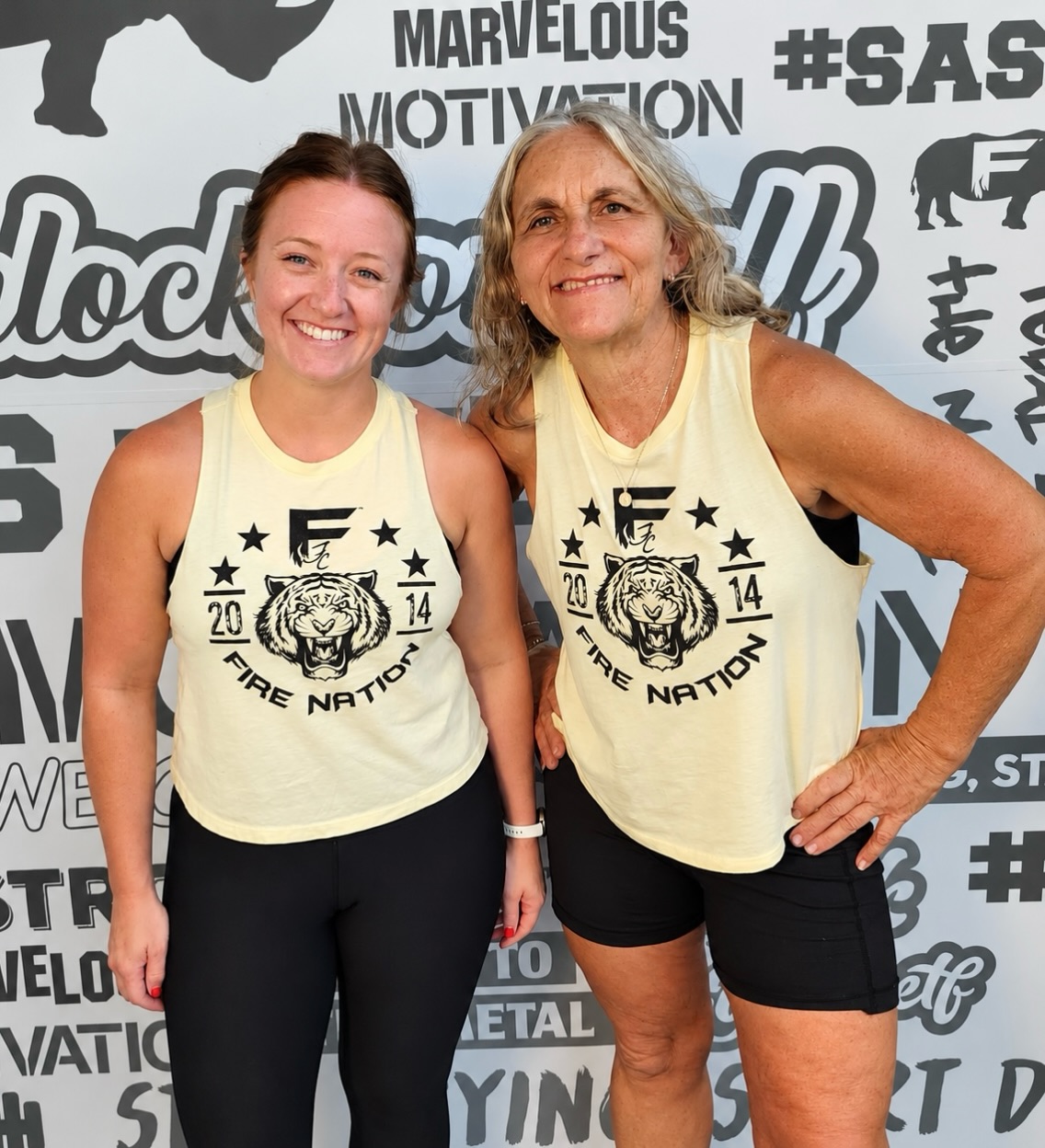 🔥🐯 THE TIGER TANKS ARE A FAN FAVORITE!
Snag yours here! SO MANY color options!
https://www.firefitnesscamp.com/product-page/french-vanilla-tiger-tank
@ffcoshkoshnorth 📸