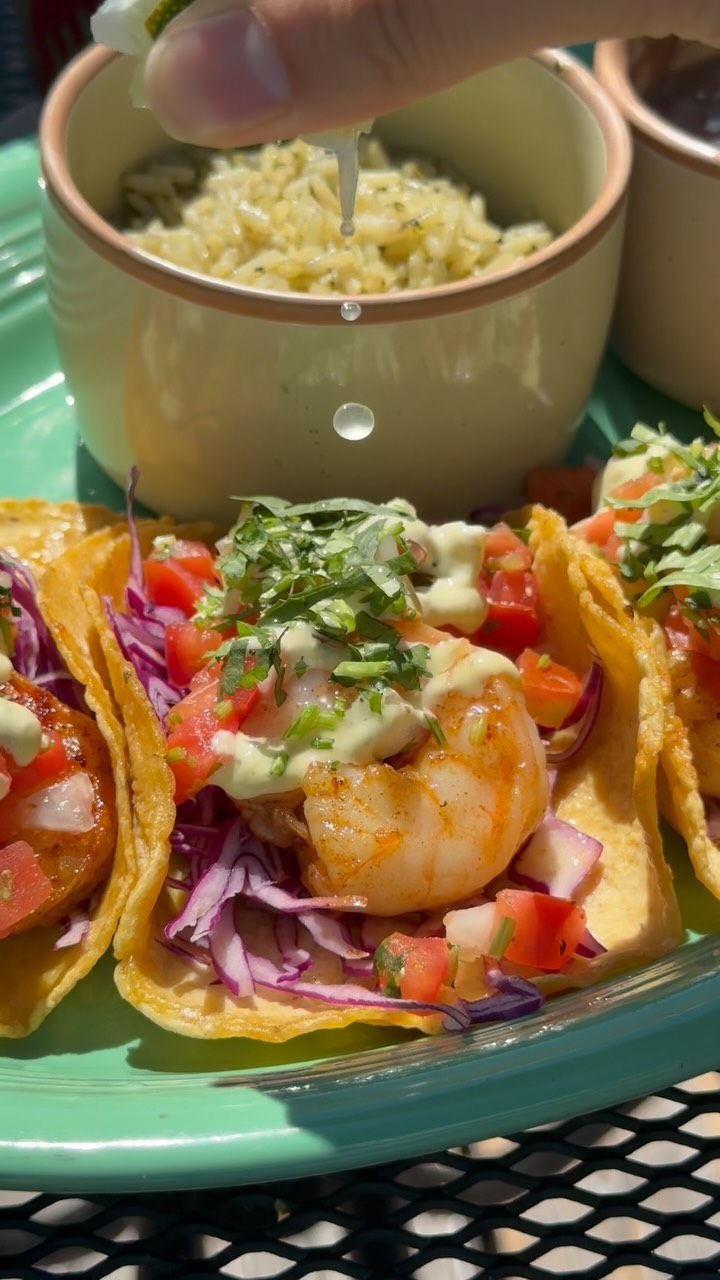 Pssst…we got camarones tacos 🌮🍤