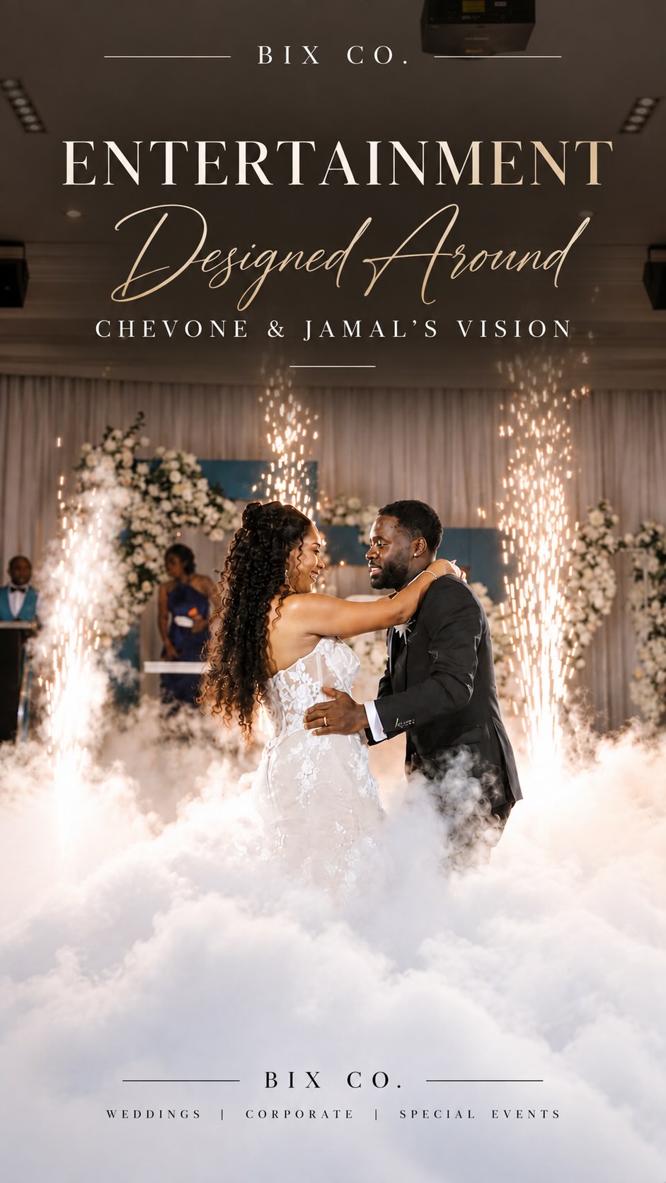 From the first welcome to the grand reveal. ✨
CHEVONE & JAMAL 🤍🔥
Some weddings you’re part of. Others stay with you.
After working closely with Chevone and her mom to bring their entertainment vision to life, it was incredibly special to witness the love they share and see how intentionally Chevone included her mom in every part of her wedding day.
And then… Chevone & Jamal made their entrance to Drake. 🔥🎶
Love. Family. Culture. Celebration.
We’re truly grateful to have been trusted to be part of such a beautiful celebration and bring their entertainment vision to life.
Congratulations, Chevone & Jamal. 🥂🤍
#jamaicanwedding #caribbeanweddings #bespokeweddings #weddingentertainment