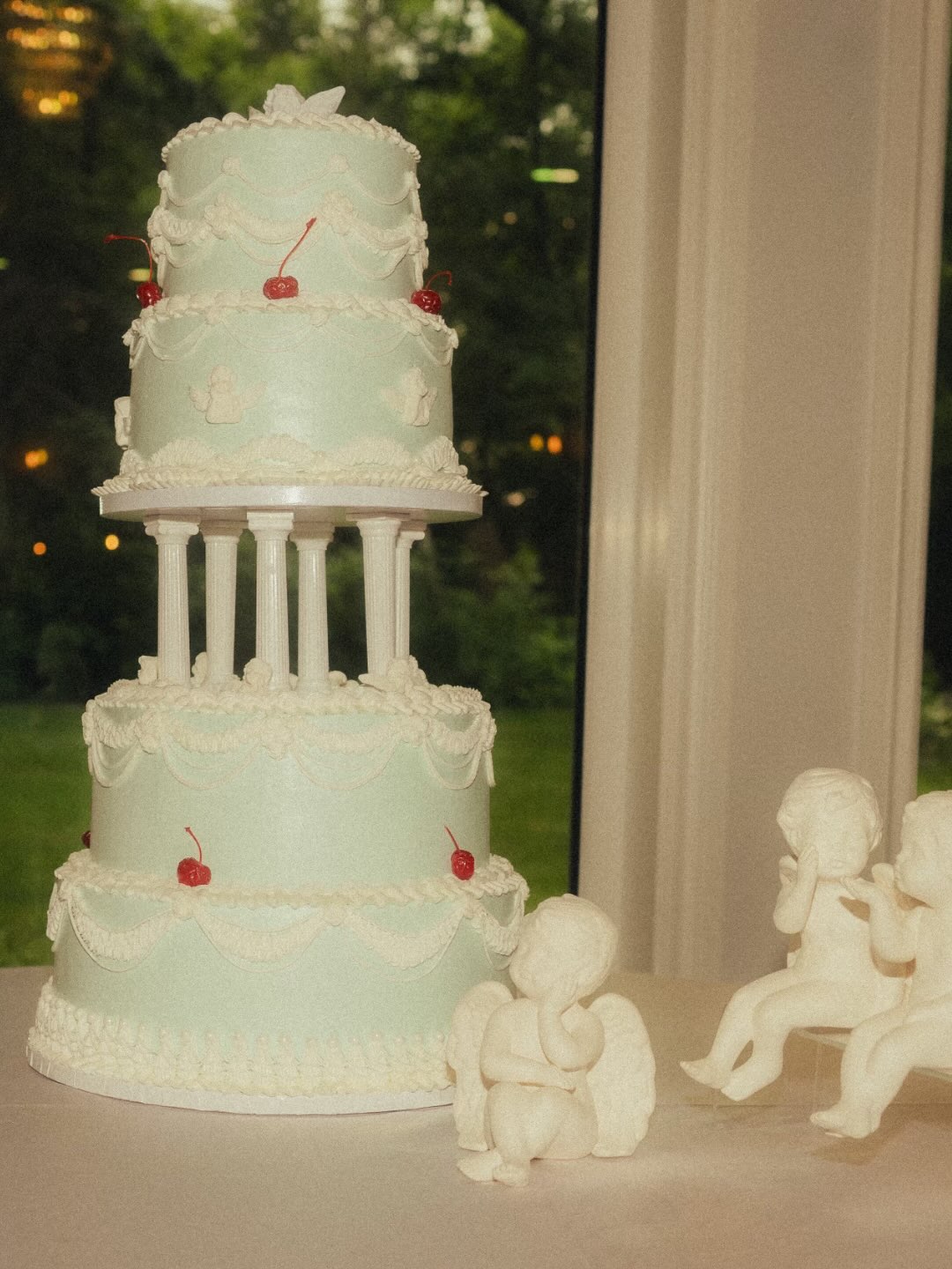 When I design a wedding cake, I never want to design it in isolation đ I want to know where itâs going to sit. What the room feels like. What the flowers look like. What the bride is wearing. What story the entire wedding is trying to tell.
And Abby and Hudsonâs cake might be one of my favourite examples of that!
Their wedding was held at the beautiful Norland Historic Estate â stately, grand and filled with the kind of historic architecture that already feels like it has stories to tell. It also happened to fit Abby perfectly! đ
Her vision for the wedding had this wonderfully old-world, collected, slightly unexpected vintage feel to it. Not vintage in a perfectly polished way, but in that romantic, almost kitschy way weâre seeing come back again â ornate details, cherubs, swans and pieces that feel as though they could have been discovered in an old European home.
So the cake needed to feel like it belonged there too.
We leaned into vintage piping and ornamental details, and tucked cherubs into the design â which carried an extra little bit of meaning for me because my own wedding cake had cherubs on it all those years ago.
I love that what once belonged to another era is finding its way back again, interpreted completely differently by this generation đ And somehow, that felt especially right for my daughterâs wedding. A little bit old, a little bit new, very much Abby! And completely at home at The Norland.
This is why I talk so much about designing a wedding cake as part of the whole wedding aesthetic. The cake doesnât just need to be beautiful, it needs to look like it was always meant to be there!
â
Okotoks Custom Cakes, Okotoks Bakery, Calgary Custom Cakes, Calgary Wedding Cakes, Calgary Wedding, Wedding Cakes, YYC Wedding, Wedding Cake Vendor, YYC Bakery, Dessert Table, Wedding Dessert Bar, Wedding Dessert Vendor