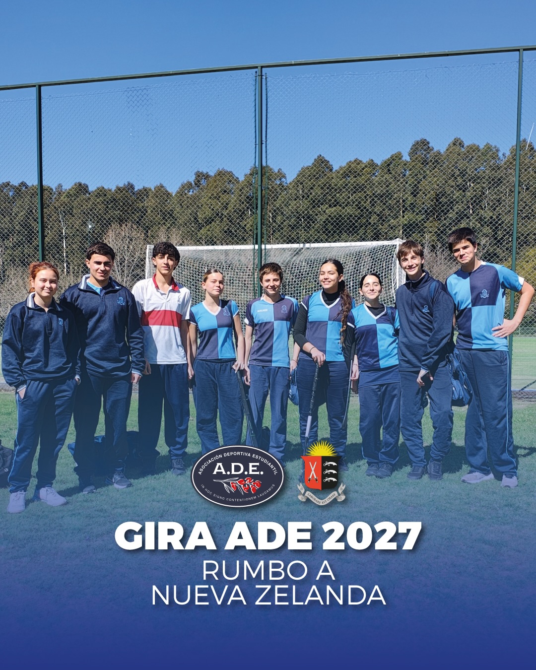 🌏🏉 Congratulations!
The ADE 2027 tour training programme for New Zealand 🇳🇿 has now begun.
👏 We would like to congratulate the students who have been pre-selected to take part in the training sessions:
• Aurelia M.
• Catharina Z. B.
• Celedonio O.
• Dante M.
• Félix B.
• Joaquín A.
• Paloma M.
• Renata O.
• Santiago D. M.
We wish them every success! 💪🏉🇳🇿
..................................
🌏🏉 ¡Felicitaciones!
Ya comenzaron los entrenamientos preparatorios para la gira ADE 2027 a Nueva Zelanda 🇳🇿.
👏 Felicitamos a los alumnos que han sido preseleccionados para participar de los entrenamientos.
¡Les deseamos muchos éxitos! 💪🏉🇳🇿
#StHildas #Sports #Deportes #ADE #Tour