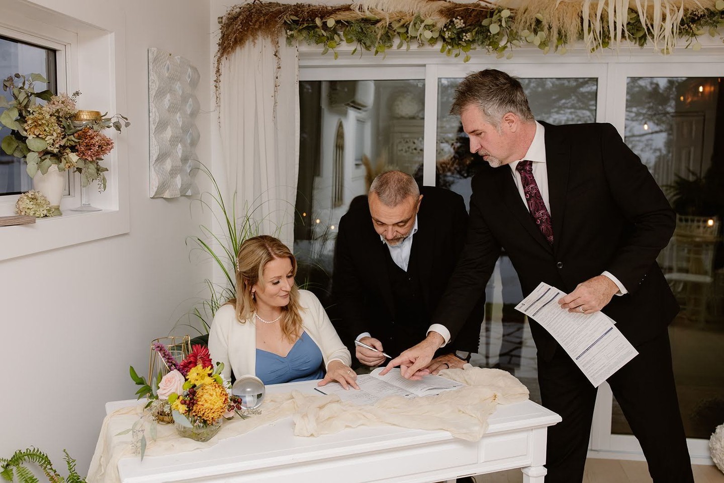 The moment your love story becomes official. ✍️🤍
A little paperwork, a lot of happiness, and the perfect team helping bring every beautiful detail together. At Carriage Lane Elopements, even signing the marriage licence feels like part of the celebration.
📍 Venue: @carriagelaneelopements
📋 Coordinator: @countryroadevents
📸 Photographer: @amybuckphoto
🎙️ Officiant: @craigloganofficiating
💐 Florist: @alexisjoyflorals
👗 Wedding Dress: @whitesatinbridal
#CarriageLaneElopements #PrinceEdwardCountyWedding #OntarioElopement #MicroWeddingOntario #WeddingCeremony #WeddingDetails #OntarioWeddingOfficiant #WeddingPhotography #PrinceEdwardCountyElopement #JustMarried #CraigLoganOfficiating