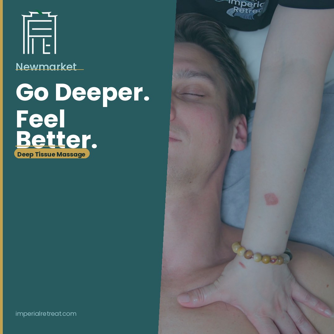 If Swedish massage relaxes your muscles, deep tissue fixes them.
Slow, firm pressure that reaches the deeper layers of muscle and connective tissue — where chronic pain, old injuries, and stubborn knots actually live. It's the treatment athletes, desk workers, and anyone carrying long-term tension come back to again and again.
From $75. RMT sessions eligible for insurance billing. Book at imperialretreat.com.
#DeepTissueMassage #ChronicPain #MuscleRelief #ImperialRetreat #MassageTherapy #DeepTissue #AthleteRecovery