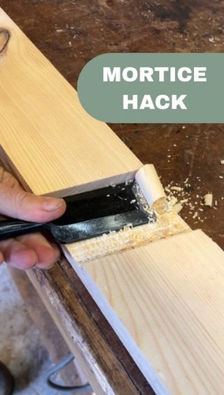 Is this cheating?
I needed to make an angled mortice for a workbench prototype, so figured I’d save some time by making the mortice in a less than traditional way.
I’ve cut a mortice before, chopping through a board with a chisel and mallet so I knew how much time it would take. I’m notoriously lazy so cutting two bridle joints with a mitre saw and gluing them together seemed like an easier option.
What do you think? Does this method make me any less of a woodworker?
#Joinery #woodworking #japanesetools #furnituremaker #diy