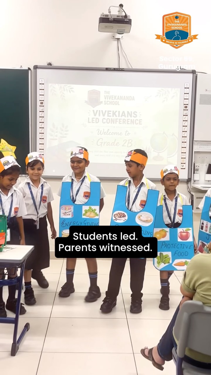 At the Vivekians Led Conference, our Grades 1โ5 vivekians confidently took charge of their classrooms, presenting their learning and showcasing creativity, communication and critical thinking.
And with Parents as Partners, it was a beautiful opportunity for families to witness their childโs learning, growth and confidence firsthand. ๐
At The Vivekananda School, we believe in giving children the confidence to believe in themselves and own their learning. ๐
Looking for the best school in Gurgaon where your child is encouraged to learn with confidence and take ownership?
Explore The Vivekananda School - a CBSE school in Gurgaon focused on holistic learning and all-round development.
#TheVivekanandaSchool #VivekiansLedConference #BestSchoolInGurgaon #CBSESchoolInGurgaon #BelieveInYourself