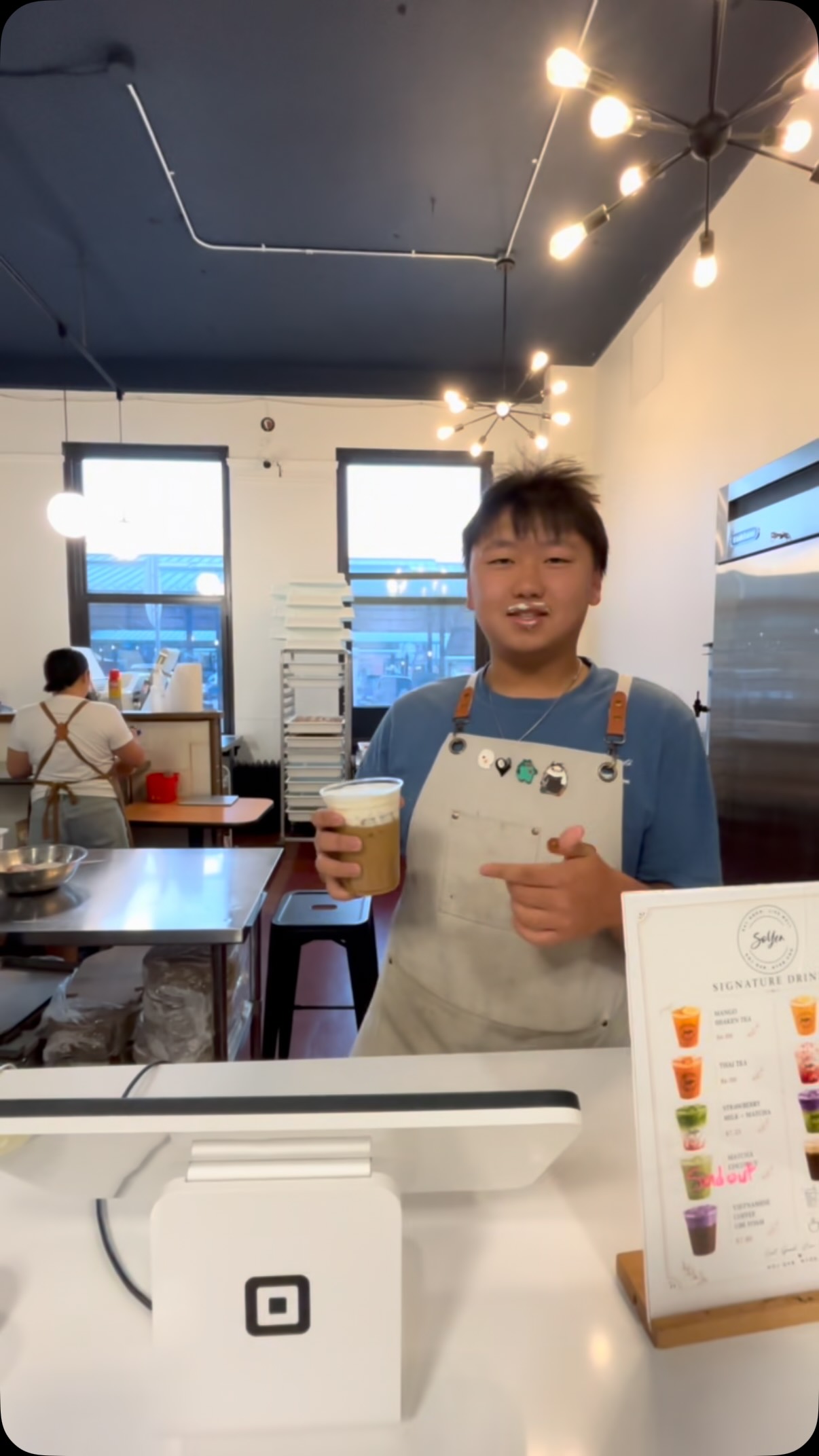 We’re sorry… our Vietnamese Coffee is just THAT good. ☕️🤭
It was just a little taste… we promise. 😂
Bold, smooth Vietnamese coffee topped with our creamy vanilla or ube foam and made with coffee beans from @caphinmpls . 🤎
Can you blame us? 😆
#SoYenDesserts #VietnameseCoffee #VietCoffee #CaPhe #ColdFoam