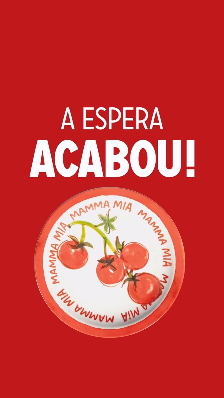 Vocês pediram. A gente ouviu.
Depois de tantos comentários perguntando como conseguir a nossa louça, chegou a hora de transformar esse desejo em realidade.
Na compra de uma Sequência da Mamma, você ganha um prato de porcelana Tramontina, exclusivo da nossa campanha. Uma peça criada para levar um pedacinho do Mamma Mia para a sua casa e começar uma coleção de memórias ao redor da mesa.
Porque as melhores lembranças não ficam só no restaurante.
A campanha é por tempo limitado e válida enquanto durarem os estoques. Consulte o regulamento e participe.