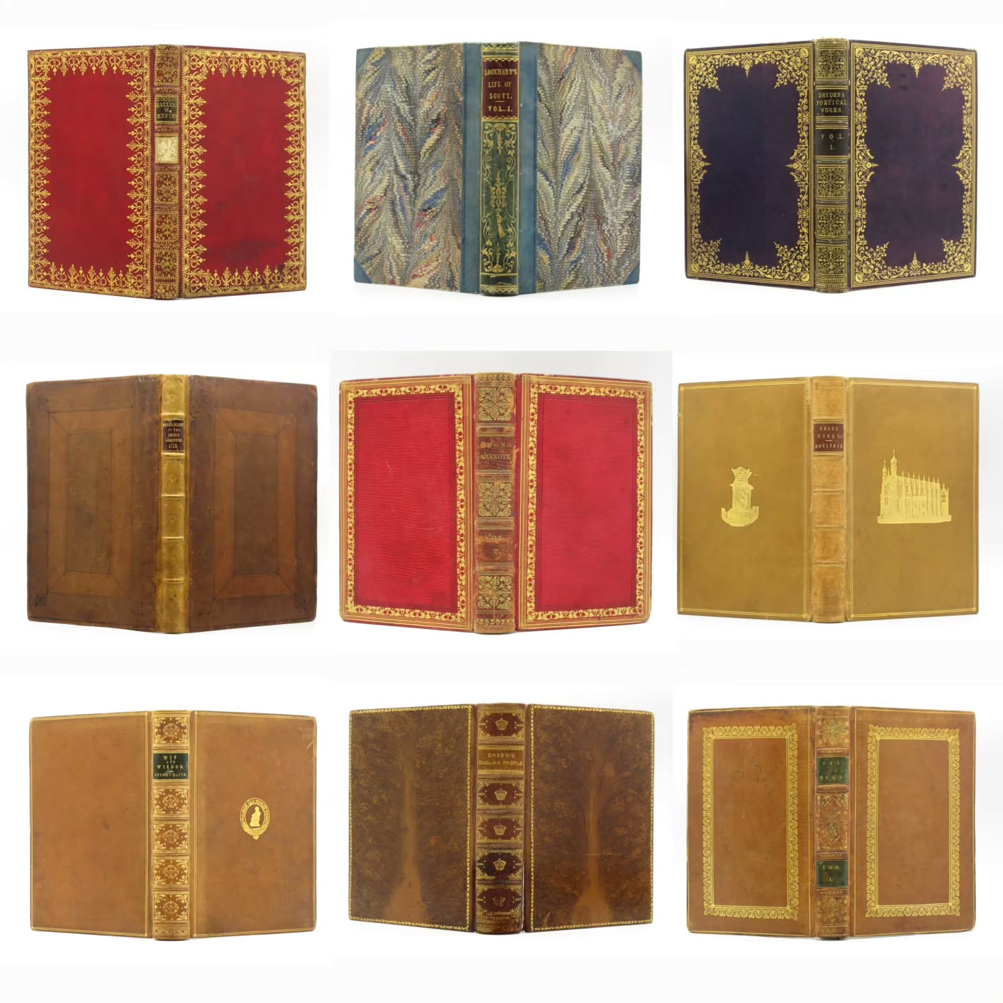 A selection of recently listed items from the impressive country house library of Williamstrip Park, Coln St. Aldwyns.
More finely bound volumes from this collection will be coming to the market over the next few weeks.
📚📚📚
#tarringtonbooks
#williamstrip
#finebinding
#leatherboundbooks
#bookshelf