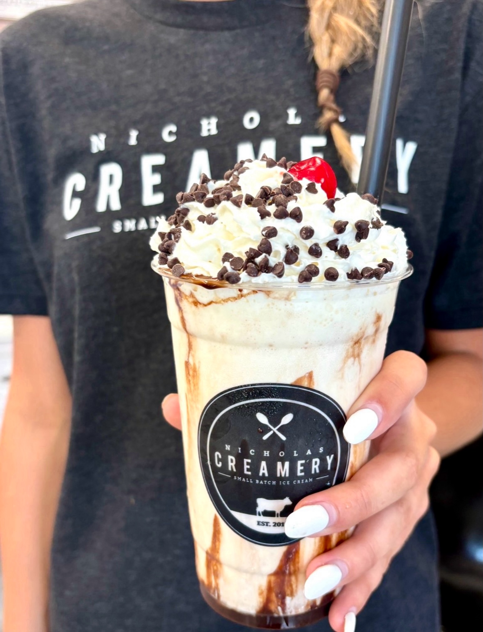 Rainy day blues? We’ve got the cure. Grab your umbrella and get out of the dang house… because we’ve got exactly what you need 😋. Homemade small batch scoops, milkshakes, waffle cones, Nickwiches, ice cream pies, and more. ☔️
Today’s homemade scoops include:
🎃 Pumpkin Pie
☠️ Death By Chocolate
🐝 The Buzz
🥜 Peanutbutterpalooza
💜 Black Raspberry Chocolate Chunk
☕️ Hudson Cafe Coffee Crunch
🍦 Tahitian Vanilla
🤍 Cookies N Cream
🥃 Bourbon Coffee Chocolate Chunk
🍪 Brown Sugar Cookie Dough
🍒 Cherry Vanilla
🌈 Rainbow & Clouds
🍫 Good Ole Fashioned Chocolate
💚 Mint Chocolate Chunk
🍑 Peach Sorbet
🌱 Vegan Cookies N Cream
&MORE!
Come pick up some 🥄 ‘s of happiness in Wall (2435 Route 34), Tinton Falls (1201 Sycamore Ave), Atlantic Highlands (84 First Ave), Fair Haven (585 River Rd), Long Branch (444 Ocean Ave), Middletown (1500 Route 35), and North Brunswick (224 Grand Ave).
#nicholascreamery #smallbatchicecream #milkshakes