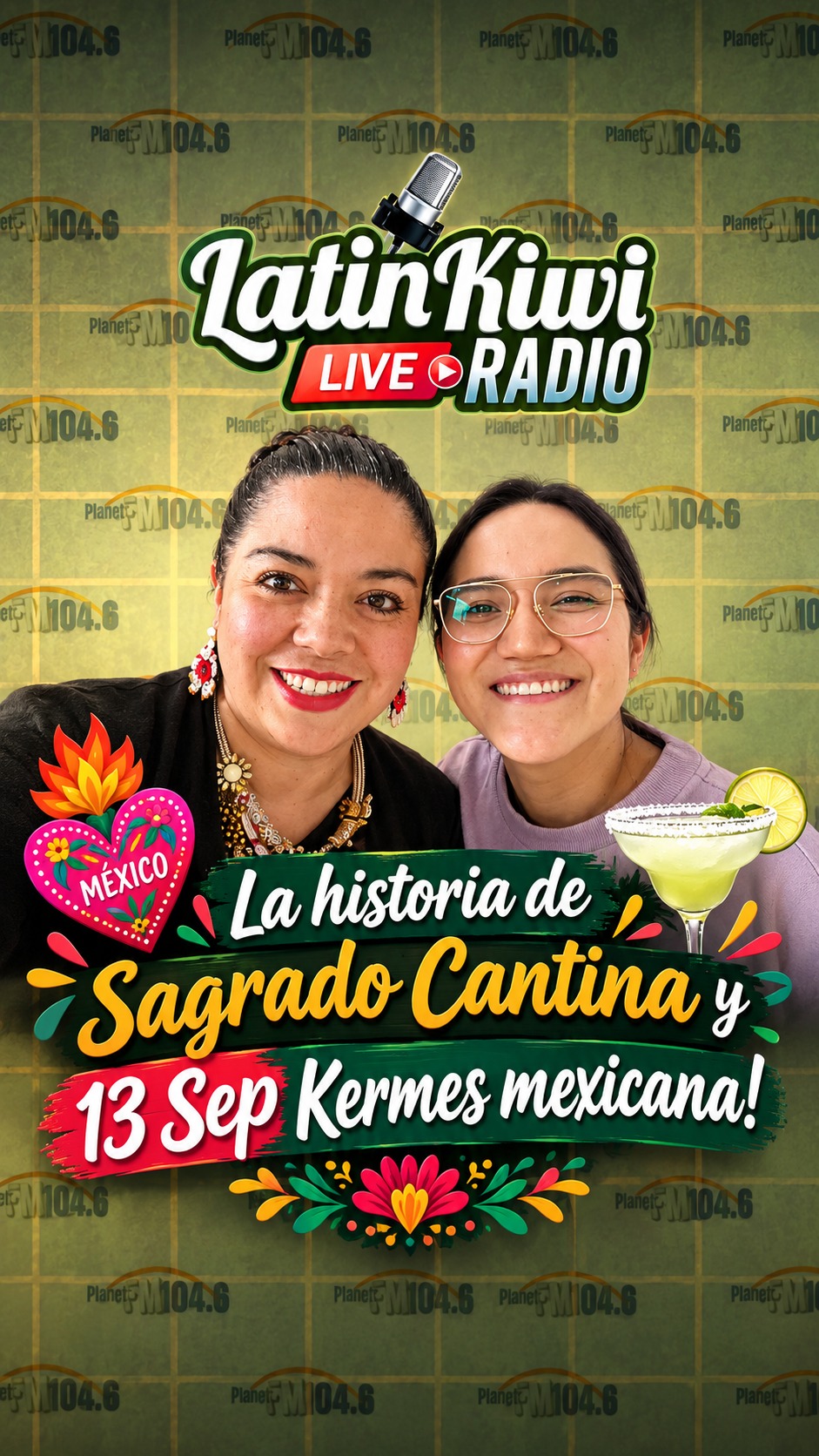 En este episodio de LATINKIWI, platicamos con Andrea, de @sagradocantina , un espacio que lleva los sabores y la tradición de México al corazón de Auckland.
Pero detrás de los tacos, el mole y la comida mexicana hay una historia mucho más grande. ¿Cómo nació Sagrado Cantina? ¿Por qué Andrea y Jorge su pareja decidieron apostar por un restaurante en Aotearoa cuando en México tenían otros planes profesionales? ¿Cómo fue transformar una idea en un negocio y construir una comunidad alrededor de la comida mexicana?
Además, hablamos de la gran KERMÉS MEXICANA DEL 13 DE SEPTIEMBRE, organizada junto con @besosmargaritanz y @tacoteca_ , para celebrar nuestras Fiestas Patrias en Auckland. 🇲🇽🎉
Una conversación sobre México, Nueva Zelanda, emprendimiento, identidad, familia, comida y el valor de crear espacios donde nuestra cultura pueda sentirse como en casa.
📍 SAGRADO CANTINA
St Kevins Arcade, 183 Karangahape Road, Auckland
🎙️ LATINKIWI — NUEVA ZELANDA EN ESPAÑOL
Todos los miércoles en vivo desde PLANET FM 104.6
🇲🇽🇳🇿 ¡TODO AQUÍ, POR LATINKIWI!
Apoya este video COMPLETO en Latinkiwi Youtube ! #Latinkiwi #nuevazelandaenespañol