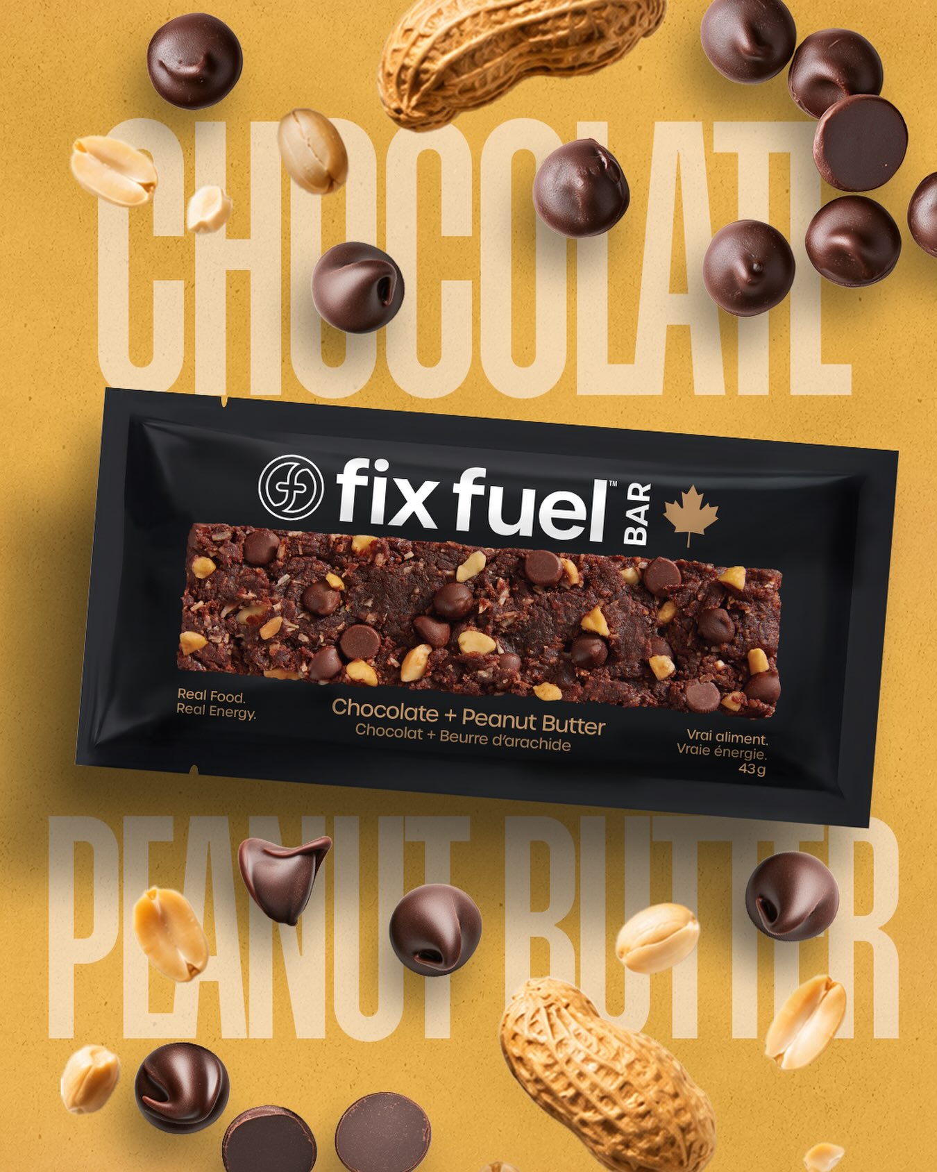 Chocolate 🍫 Peanut Butter 🥜. A classic done right.
We start with real peanut butter and rich cocoa to create a bar that tastes clean and delivers steady, reliable fuel. No artificial fillers. No chalky protein-bar texture. Just a smooth, balanced bar that keeps you going — whether you’re training, working, or just need something that actually satisfies.
#fixfuel