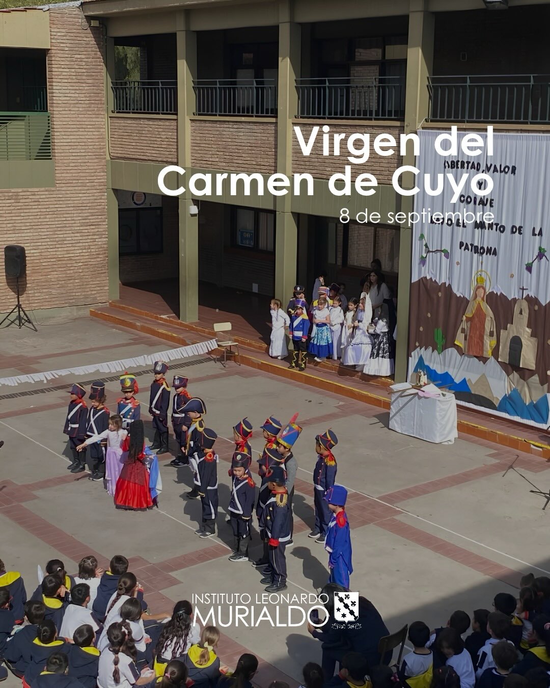 🇦🇷 8 de septiembre | Día de la Virgen del Carmen de Cuyo
En esta fecha conmemoramos a la Virgen del Carmen de Cuyo, Patrona y Generala del Ejército de los Andes y Patrona de la Educación mendocina.
Una celebración que nos invita a recordar su vínculo con la gesta sanmartiniana y su importancia histórica, cultural y espiritual para Mendoza y para nuestra identidad argentina.
#muriado #diadelavirgendelcarmen