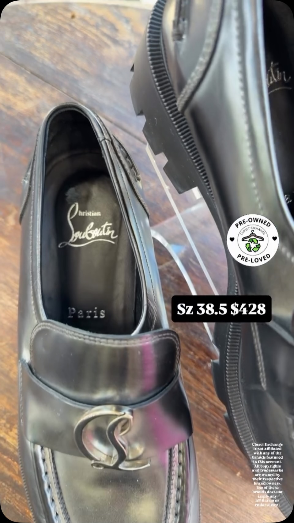 Live a corporate lug some 🤩 red bottom business style! Questions? Dm or ☎️ (781)449-2500. Our beautifully curated items are offered for resale. All items are pre-owned,authenticated and photographed by Closet Exchange.
All trademarks, logos, and brand names are the property of their respective owners. Use of these names, trademarks, and brands does not imply endorsement.
#consignment #boston #shoplocal #sustainablefashion #luxuryresale