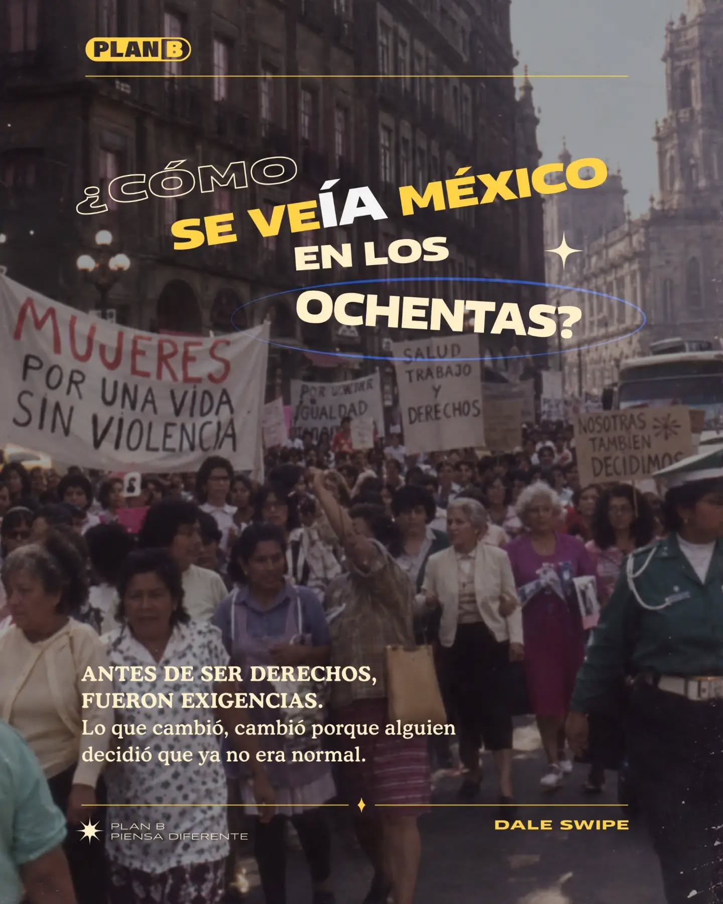 México en los 80. Fotos que podrían haber estado en cualquier álbum familiar.
Cuatro décadas después, algunas escenas se leen distinto. Cambiaron leyes, conquistamos derechos y dejamos de aceptar como normales algunas cosas que antes parecían inevitables.
Otras siguen ahí.
Mirar el pasado también es una forma de poner el presente en perspectiva.
