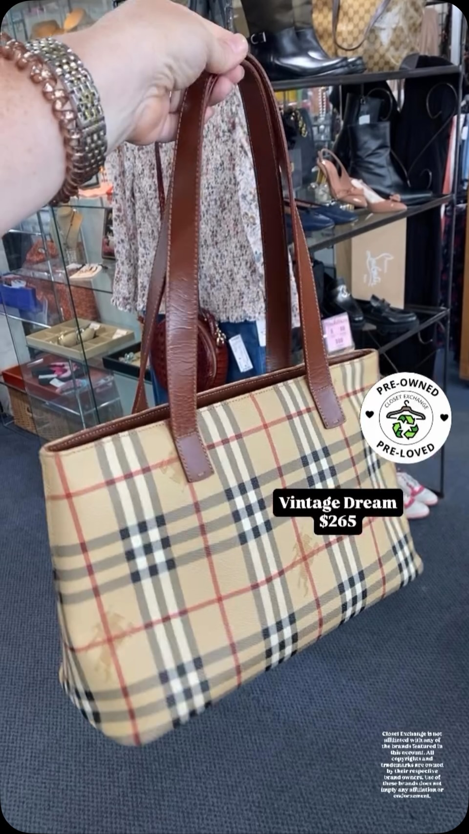 Something’s never go out of style 🤩Questions? Dm or ☎️ (781)449-2500. Our beautifully curated items are offered for resale. All items are pre-owned,authenticated and photographed by Closet Exchange.
All trademarks, logos, and brand names are the property of their respective owners. Use of these names, trademarks, and brands does not imply endorsement.
#consignment #boston #shoplocal #sustainablefashion #luxuryresale