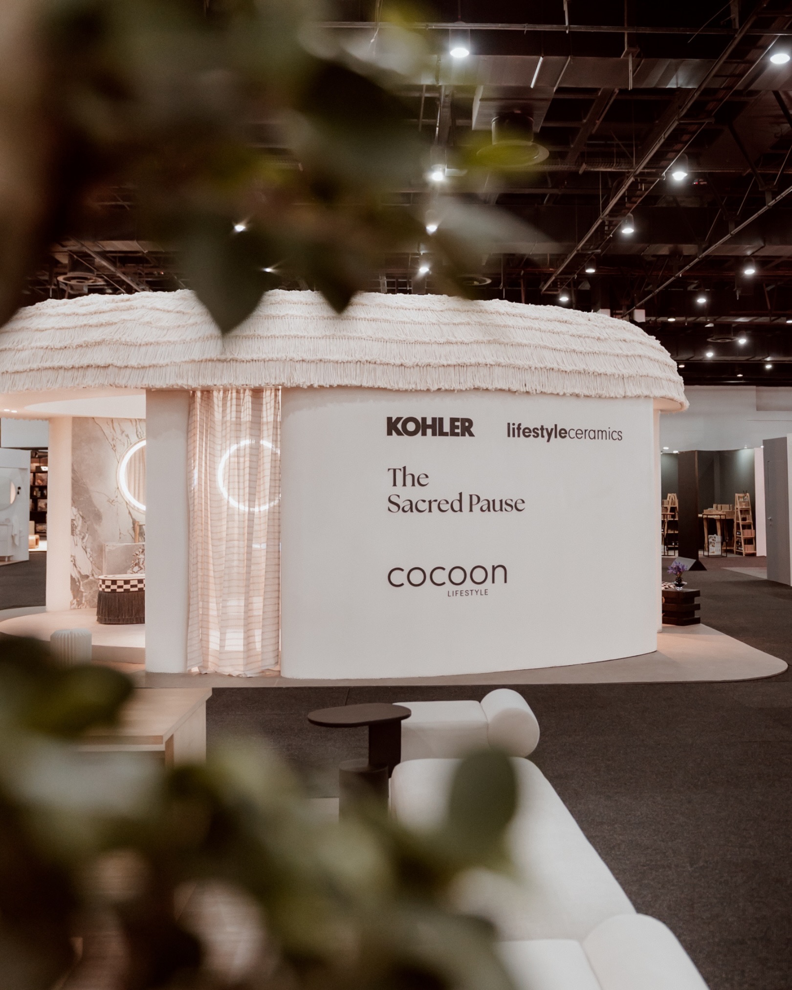 Bringing you another Award Winning showstopper from @decorexafrica 💙
The Sacred Pause by @lifestyleceramics @kohlerafrica and @cocoonlifestyle took home the Best Bathroom Design at Decorex Joburg 2026.
A cocoon of calm and tranquillity (see what I did there 🤩). From the tactile macrame roof and softly curved walls, every element was designed, fabricated and brought together with purpose.
#happinestcustom #expobuilders #custombuild #decorex #awardwinning