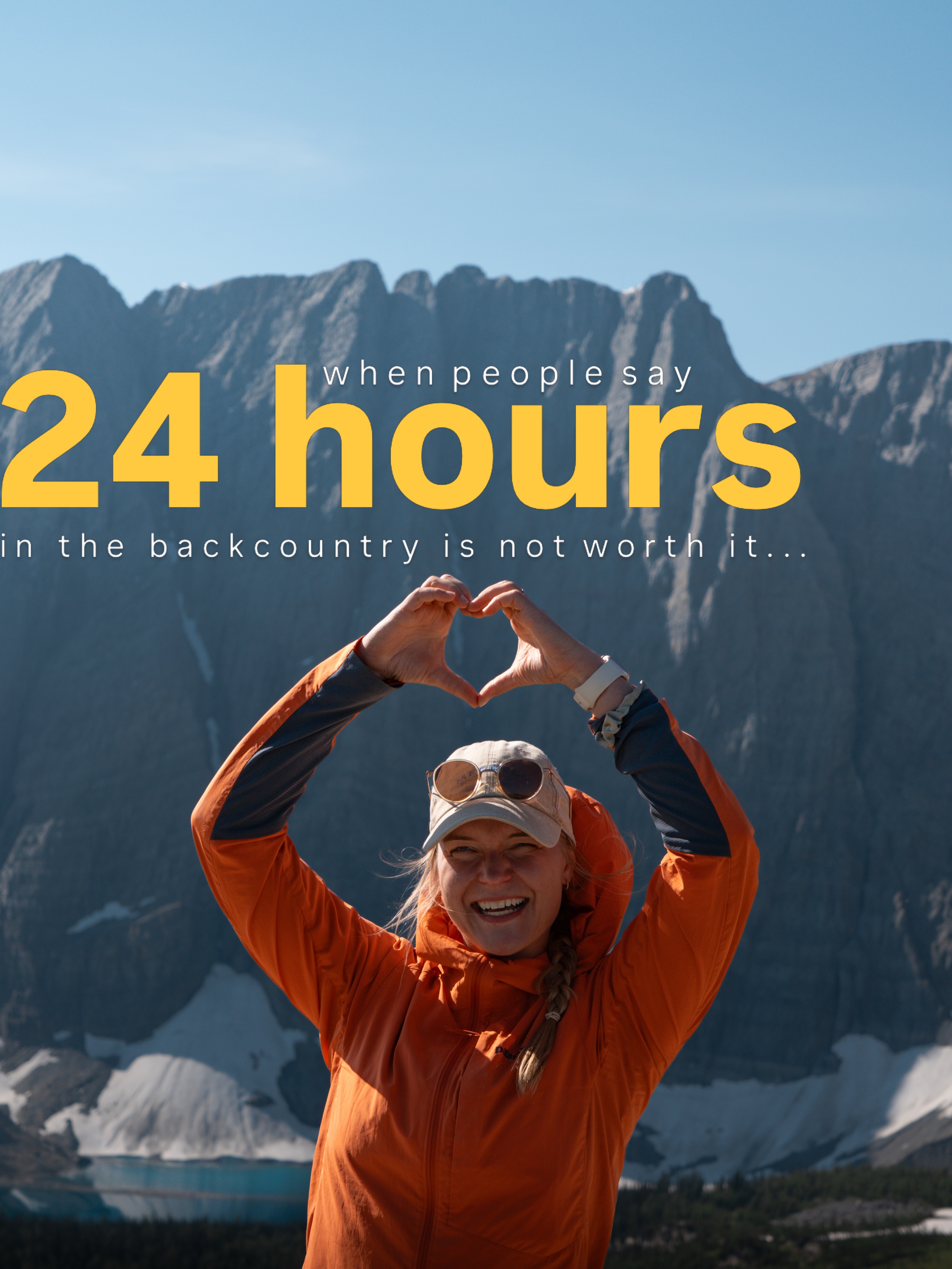 worth it or not? 👀
I’ve met a bunch of people who said a 1-nighter isn’t worth the time and effort, and I’m always like: WHAT?! 😂
I get that it’s more than 24 hours once you add the drive, packing, unpacking and all the logistics that come with it. But every single second out there is worth it in the end. Every time. and I’m always blown away by how many views, little moments and memories you can experience in just one day 🥹
Those 24 hours in Kootenay Nap spoiled us with fantastic weather and also challenged us with approximately 837 fallen trees on the trail 😂 but also treated us to some of the best lake reflections I’ve seen this year 😍
and it’s not just my fantasy, but there’s a reason getting outside always feels so worth it because spending time in nature has been linked to lower stress and better overall mental wellbeing, so I’ll happily take a little extra driving and packing if it means a boost for my physical and mental health 😅☺️
Sooo… what do you think?
Worth it or not? 👀