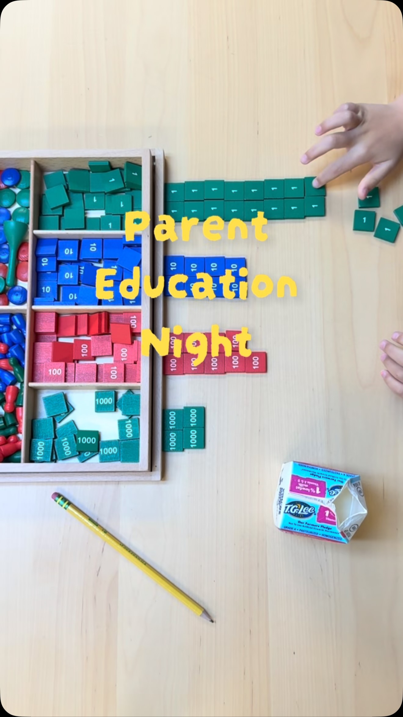 PRIMARY & ELEMENTARY PARENTS:
Ever wonder what your child experiences during the school day? Now is your opportunity to find out firsthand.
Join us for Parent Interactive Education Night, where parents step into the student’s role to explore our Montessori classroom and materials.
(And don’t worry, we promise not to test your rug-sitting flexibility! Chairs are provided.)
#educationight #parentnight #montessori #brevard
