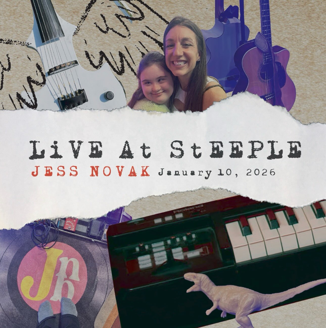 it has arrived 🩷
“Live at Steeple” is now streaming
grab a CD at a show soon
and thank you, Ruby, for inspiring me to actually do this.
PS. This was recorded on the day Bob Weir passed. I had no plans to play “Brokedown Palace”….but I’m glad I did.
recorded at Steeple Coffee House
recorded by @hobinstudios
mixed/mastered by @unclejuspy
art by @villanovakcreative
#livemusic #livealbum #newmusic #musiclife #musician