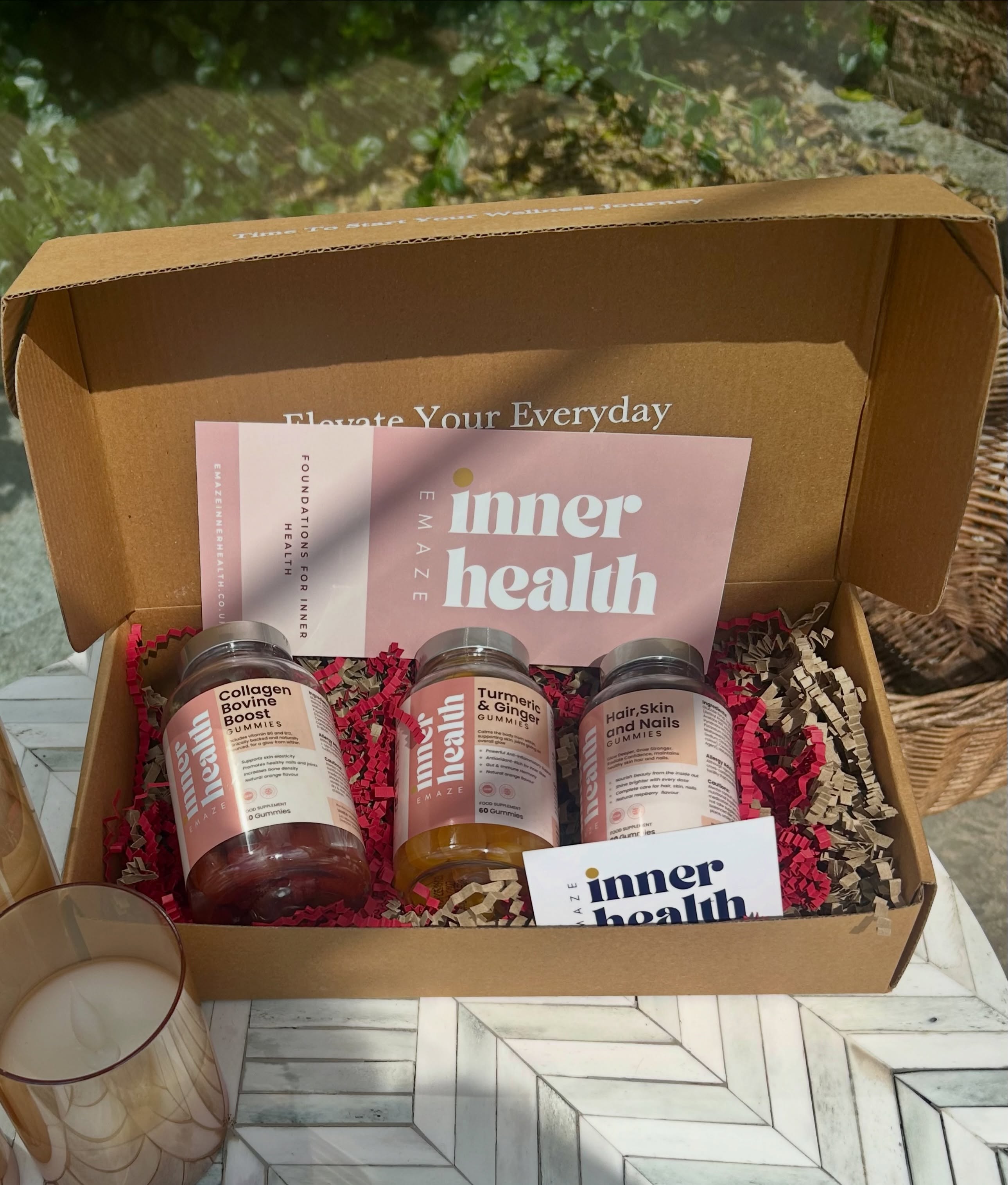 The things you do every day the daily habits matter more than the things you do occasionally.
That’s really what Emaze Inner Health is about.