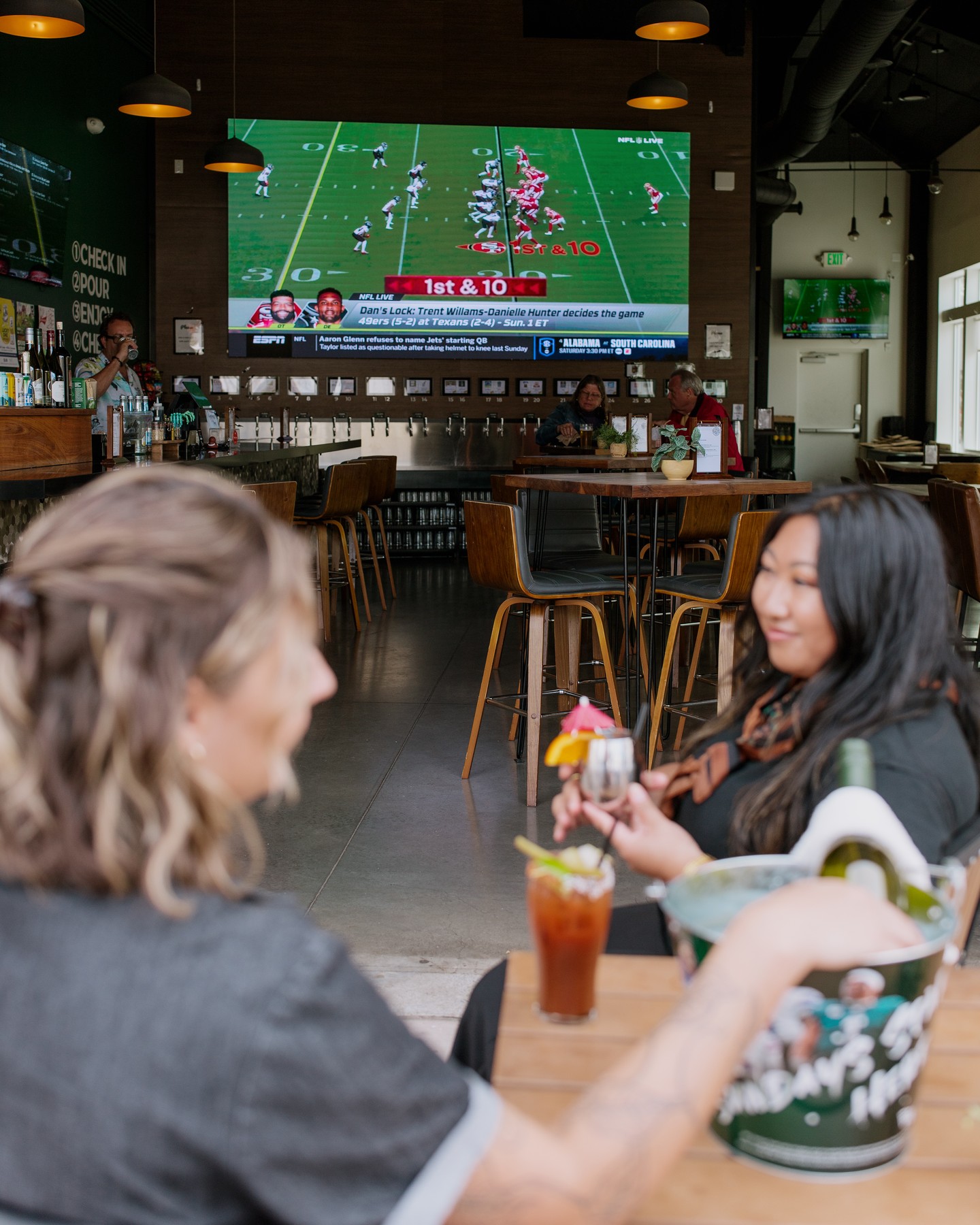 The NFL season officially kicks off today, and there's no better place to watch all the action than The Village Well! 🎉🏈 #RenoTahoe #WatchParty #RenoFoodies #SportsBar #TheVillageAtRancharrah