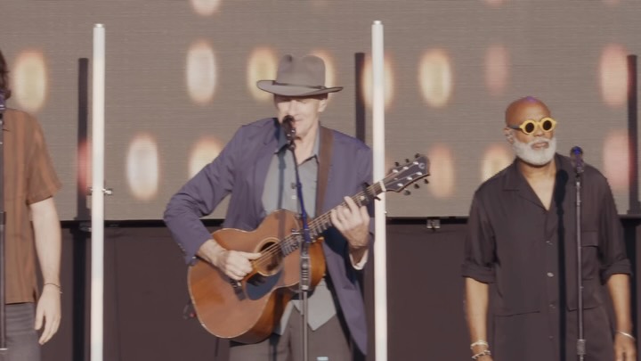 Still humming these melodies. @thepiecehall was pure magic with @jamestaylor_com