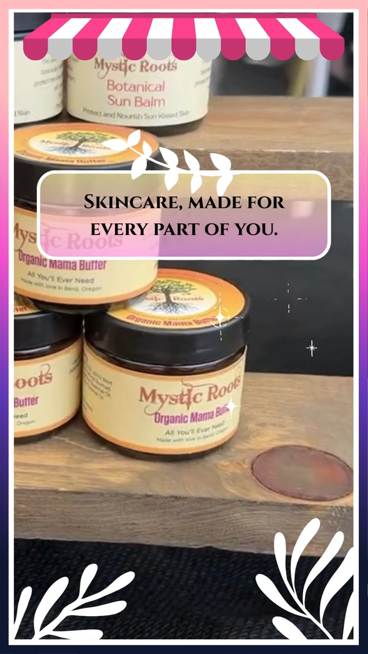 Skincare should feel like care—not another complicated task on your list. 🌿
Mystic Roots Creations offers handmade organic products for your face, body, family, and even your four-legged companions. Each one is thoughtfully created by Wendy using carefully selected ingredients and a genuine love for simple, natural living.
These are not products made on a distant assembly line. They are small-batch creations made with intention, patience, and heart.
Find something made especially for the care you need at MysticRootsCreations.com 🤎